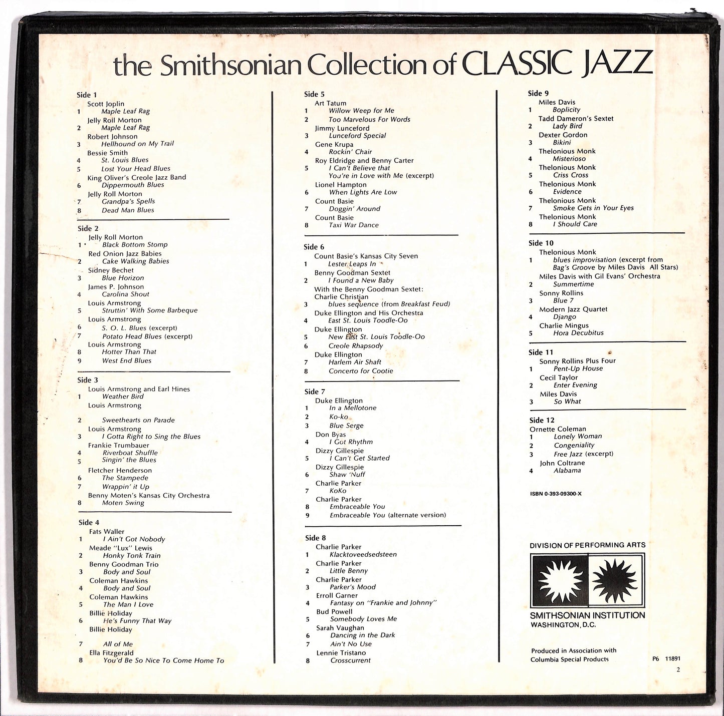 The Smithsonian Collection Of Classic Jazz