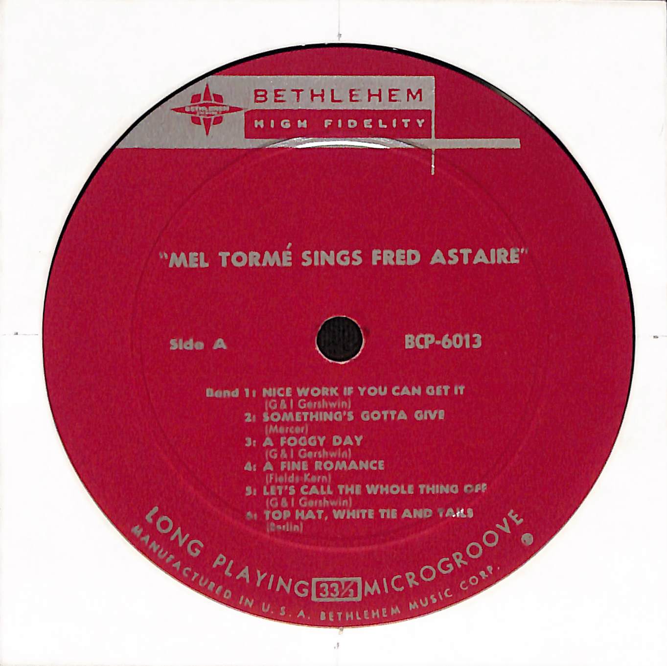 Mel Tormé Sings Fred Astaire