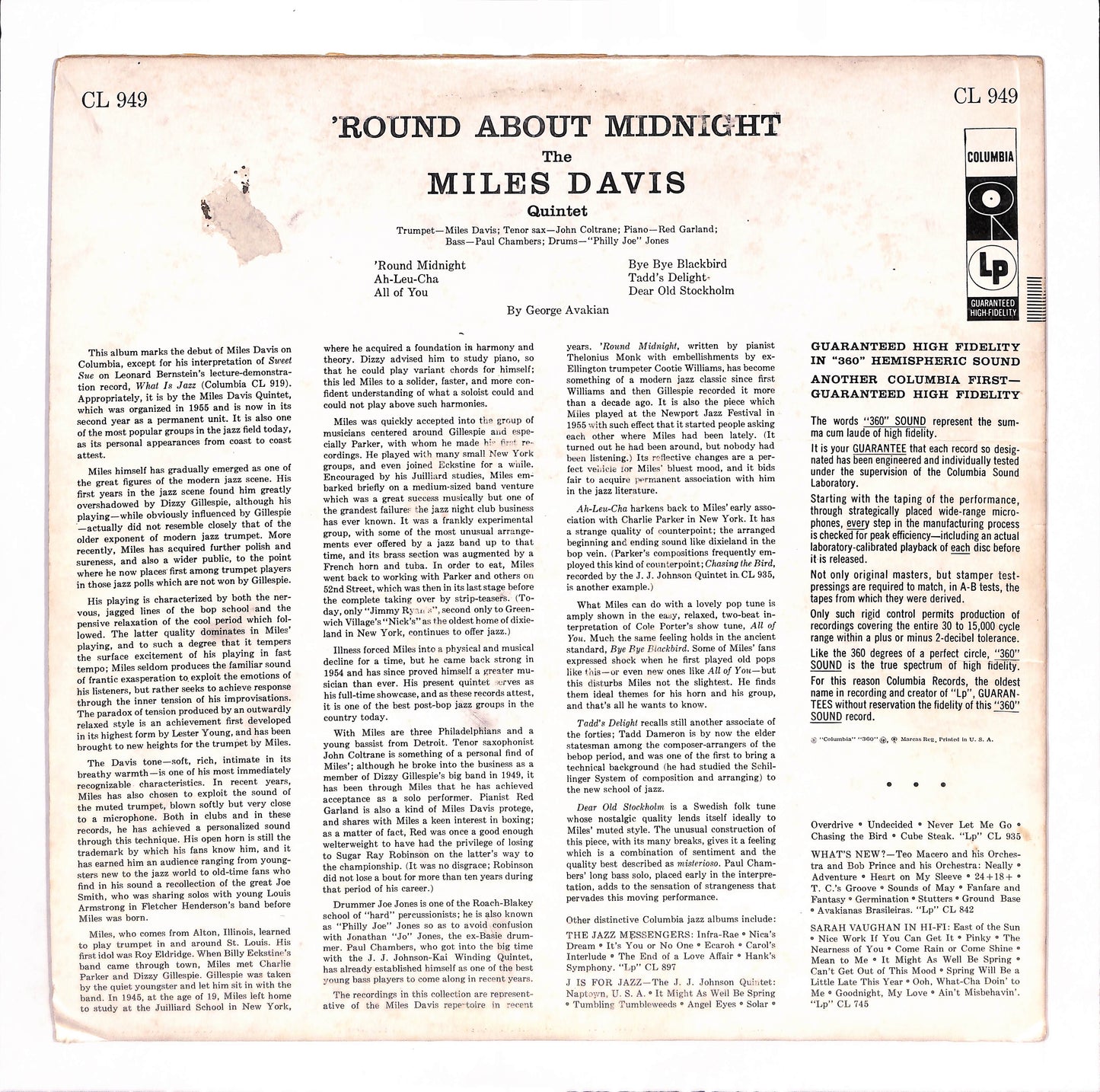 Round About Midnight