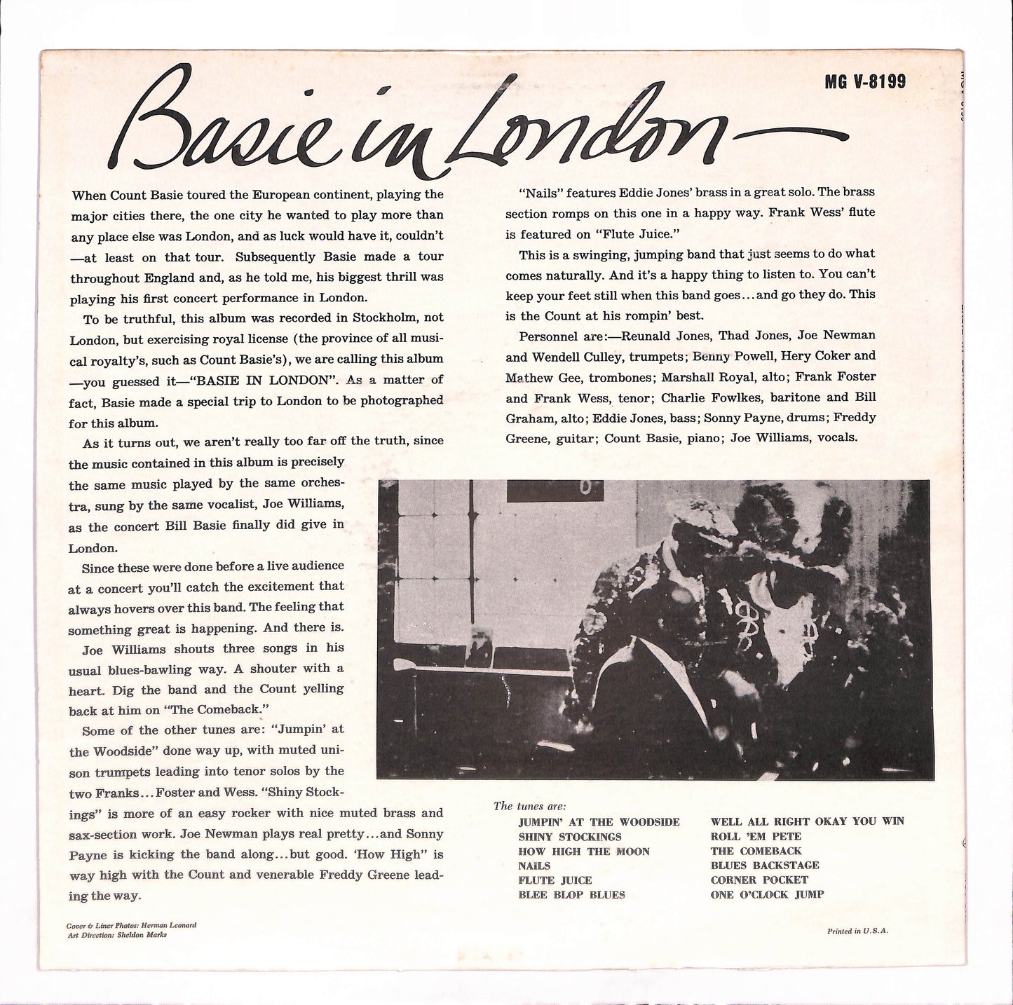 Basie In London