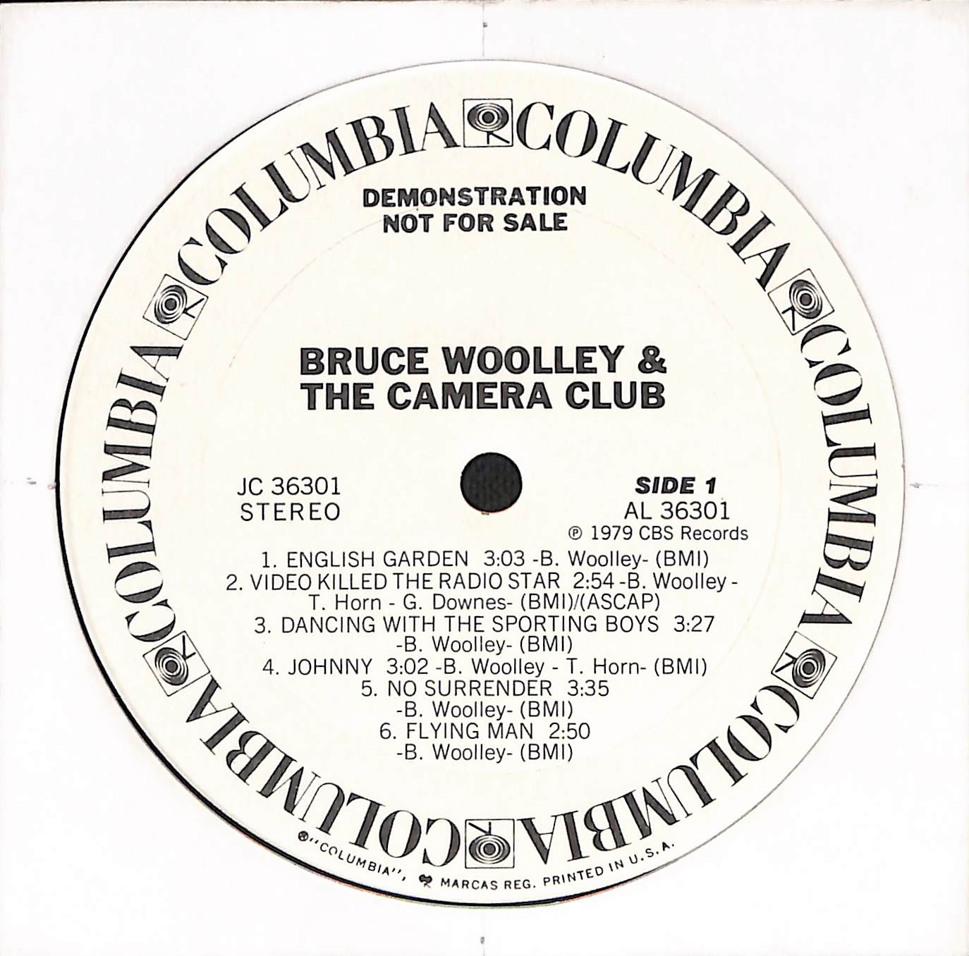 Bruce Woolley & The Camera Club