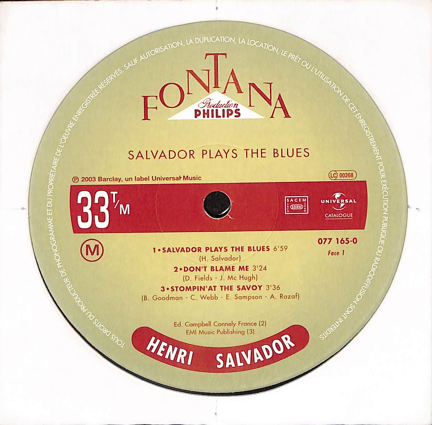 Salvador Plays The Blues