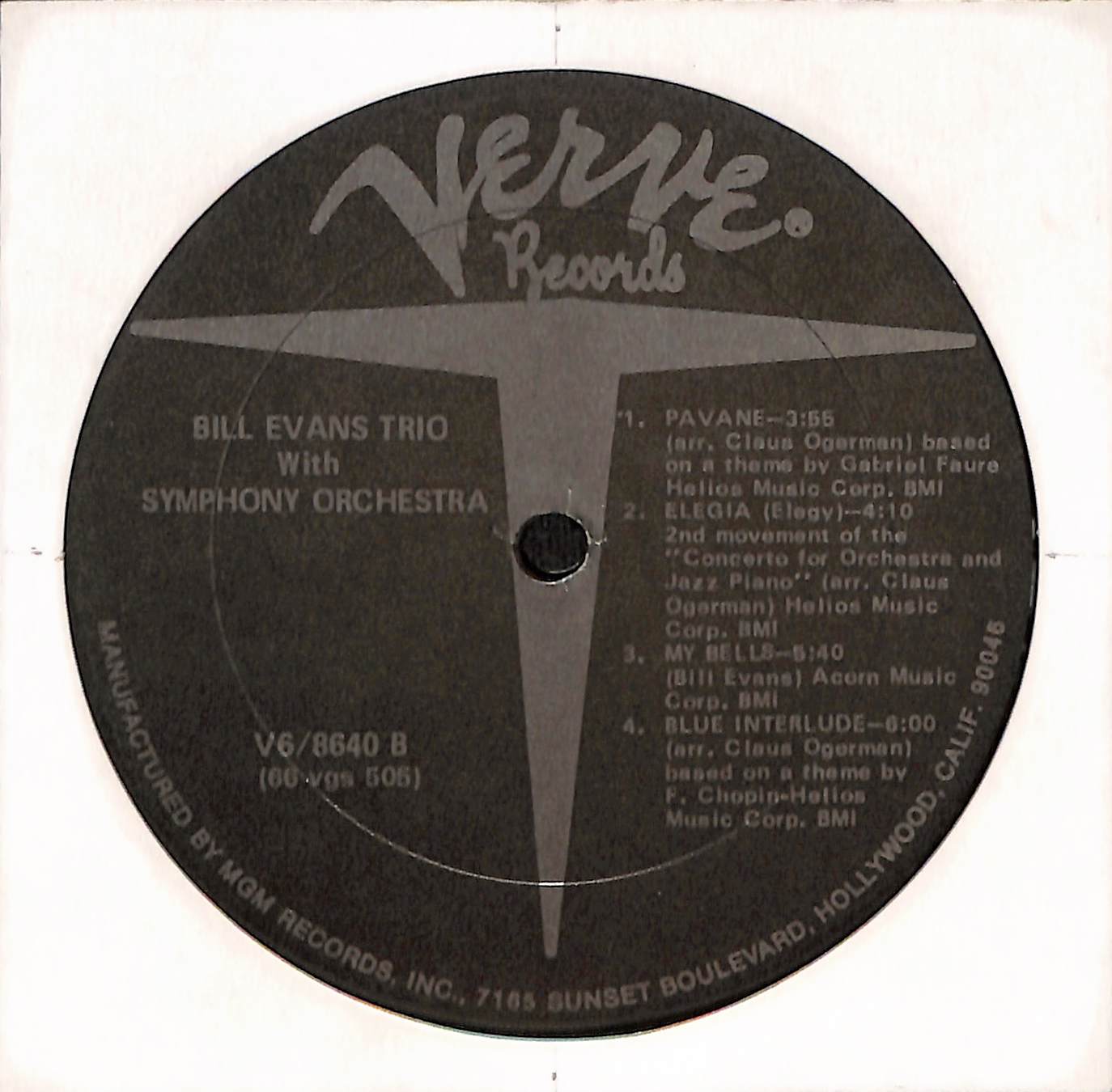 Bill Evans Trio With Symphony Orchestra