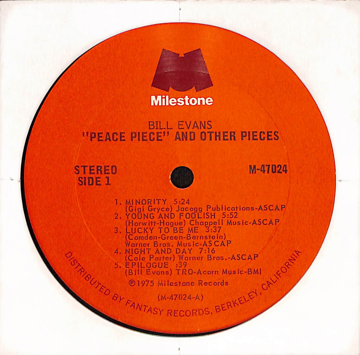 Peace Piece And Other Pieces