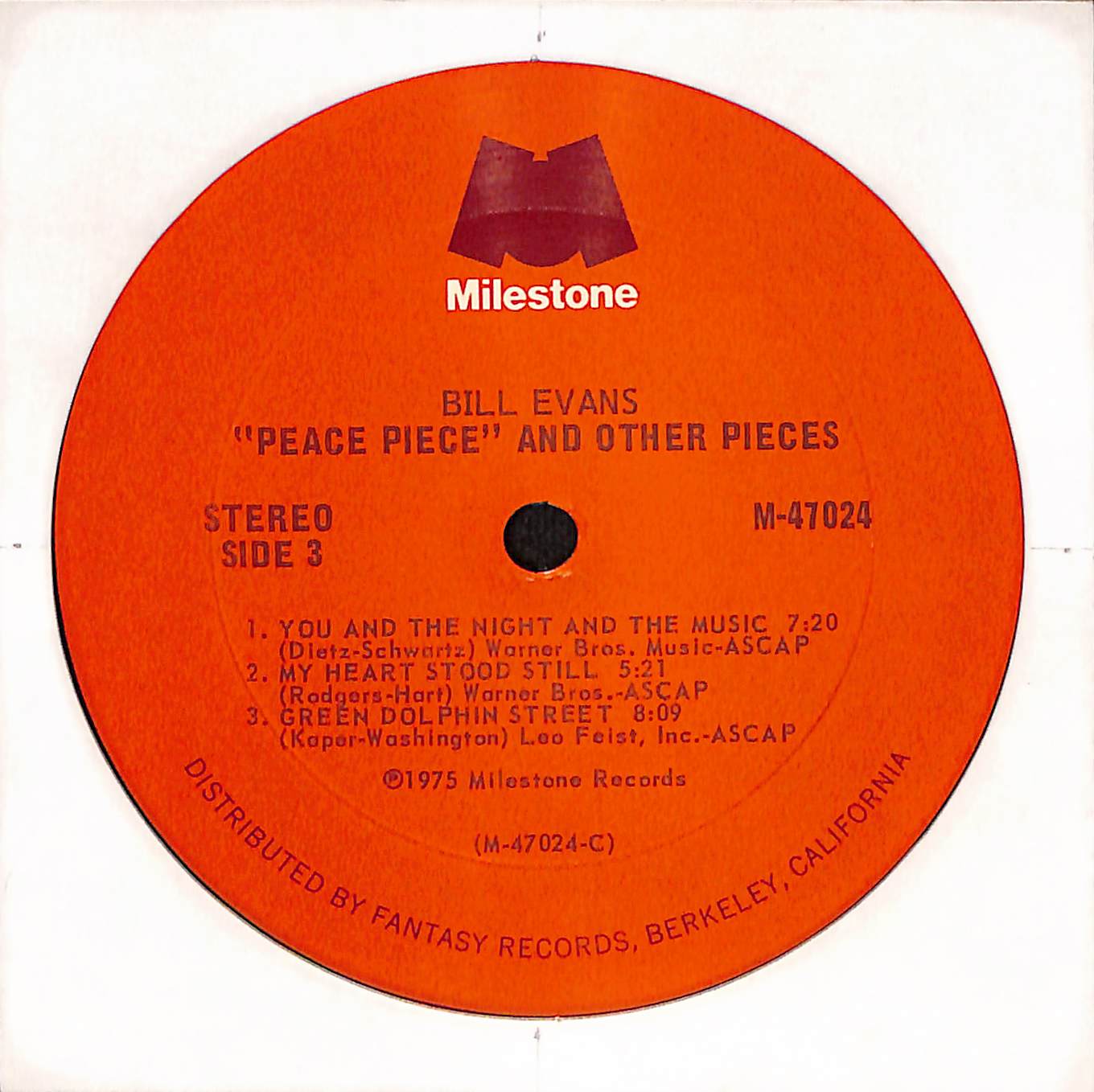 Peace Piece And Other Pieces