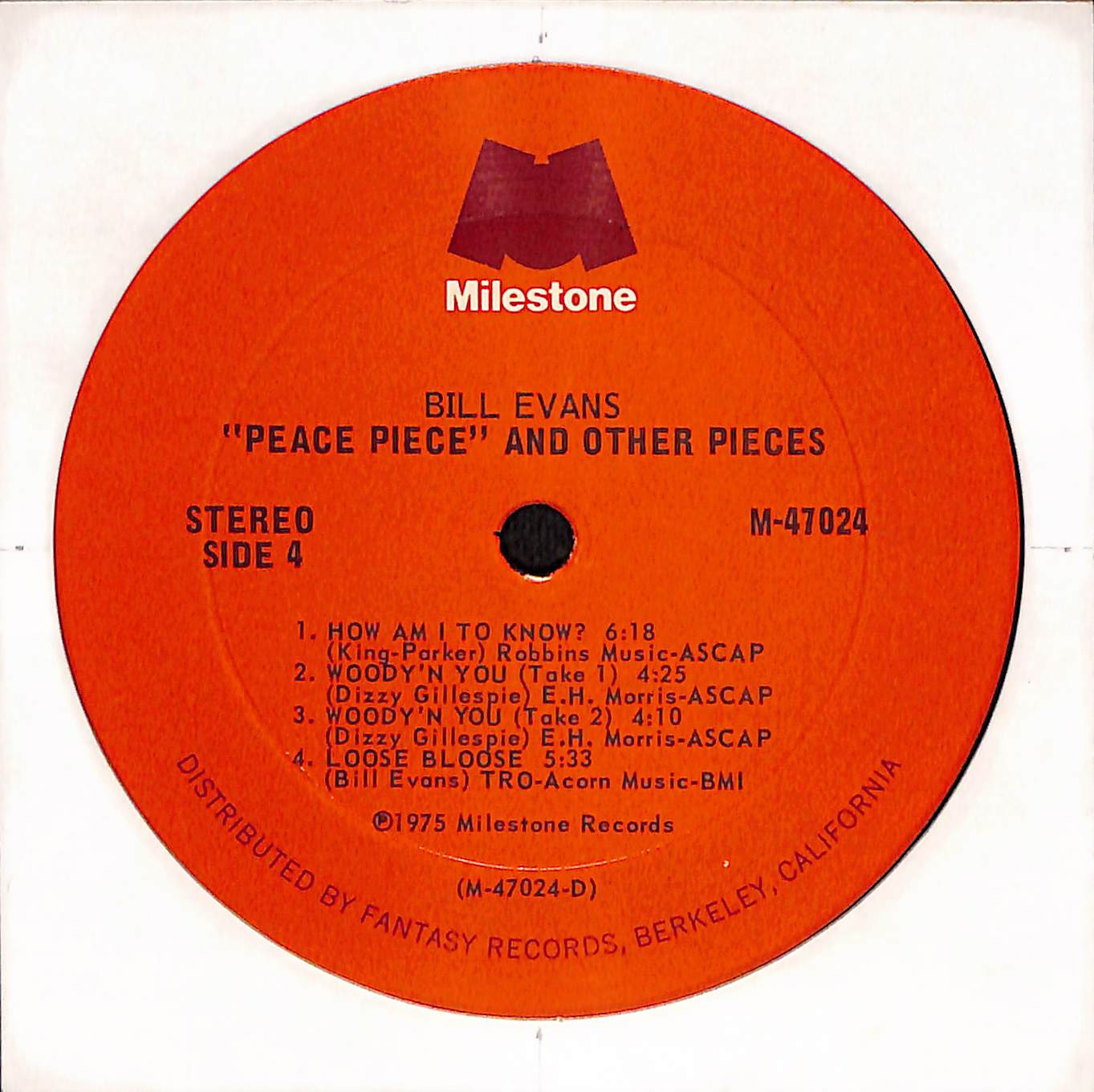 Peace Piece And Other Pieces