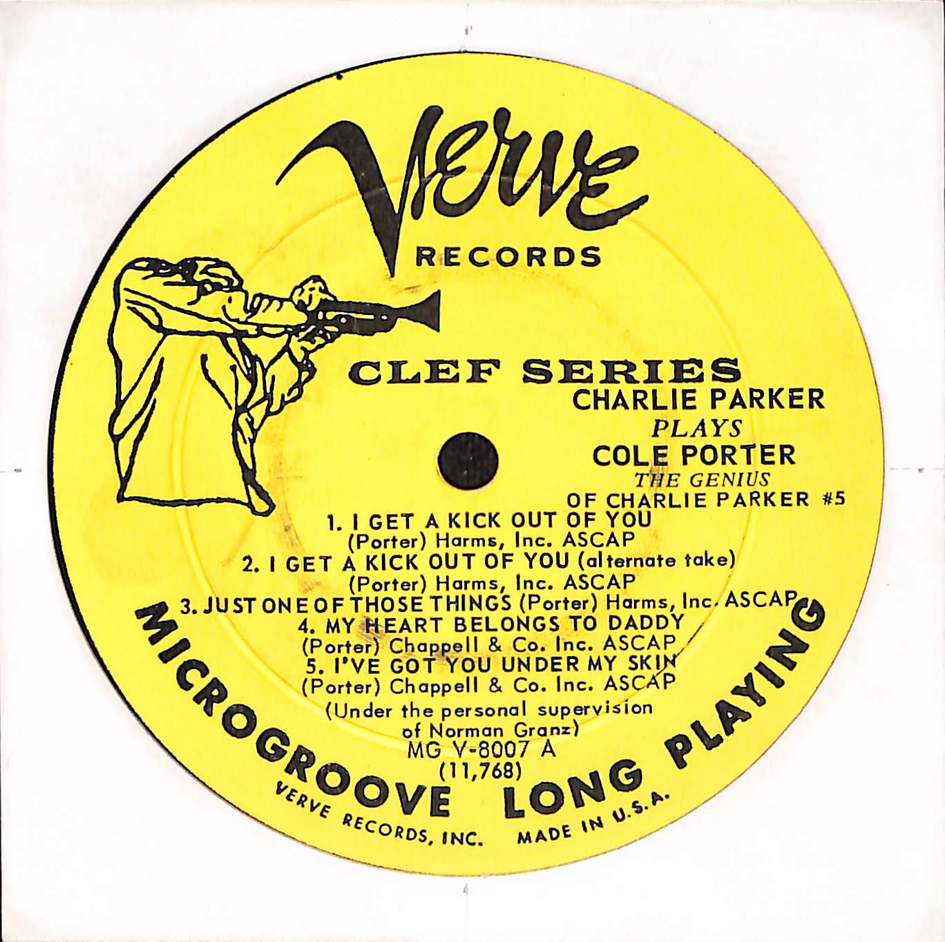 Charlie Parker Plays Cole Porter