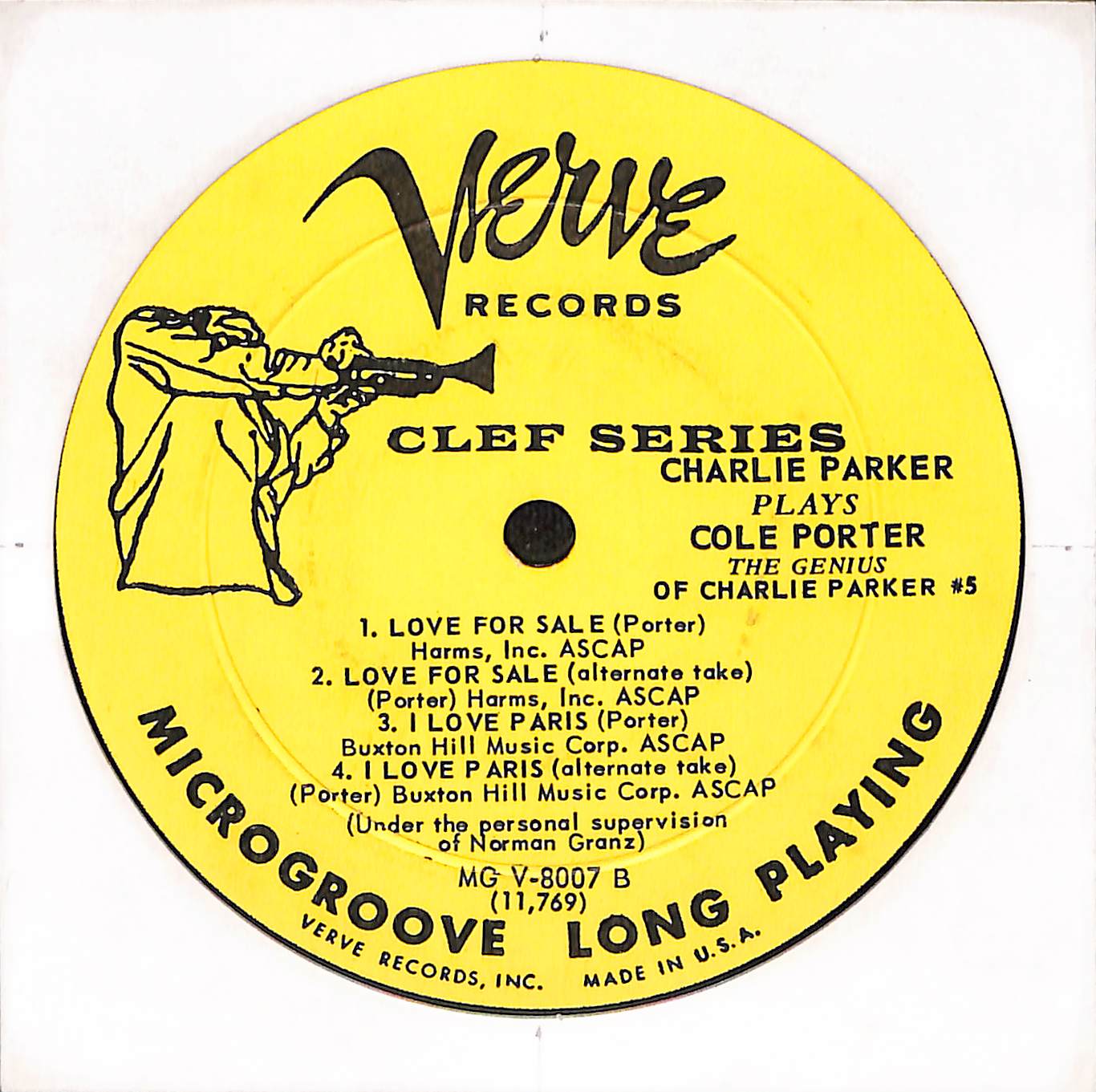 Charlie Parker Plays Cole Porter