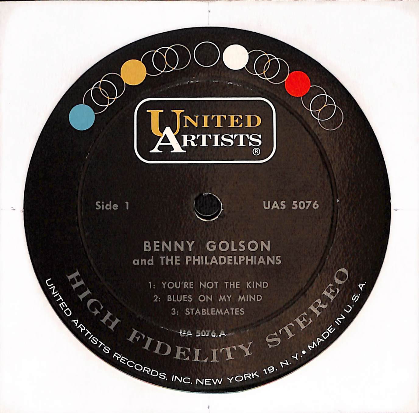 Benny Golson And The Philadelphians
