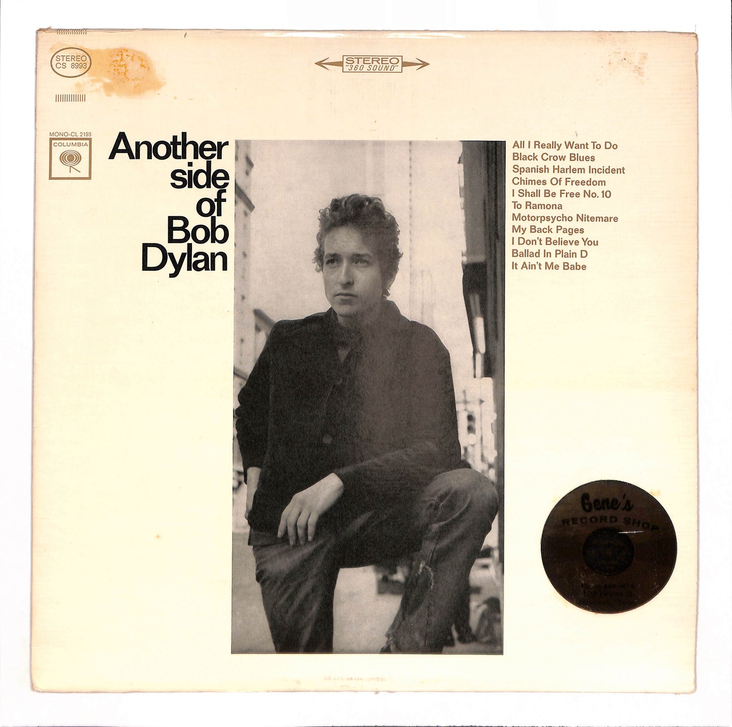 Another Side Of Bob Dylan