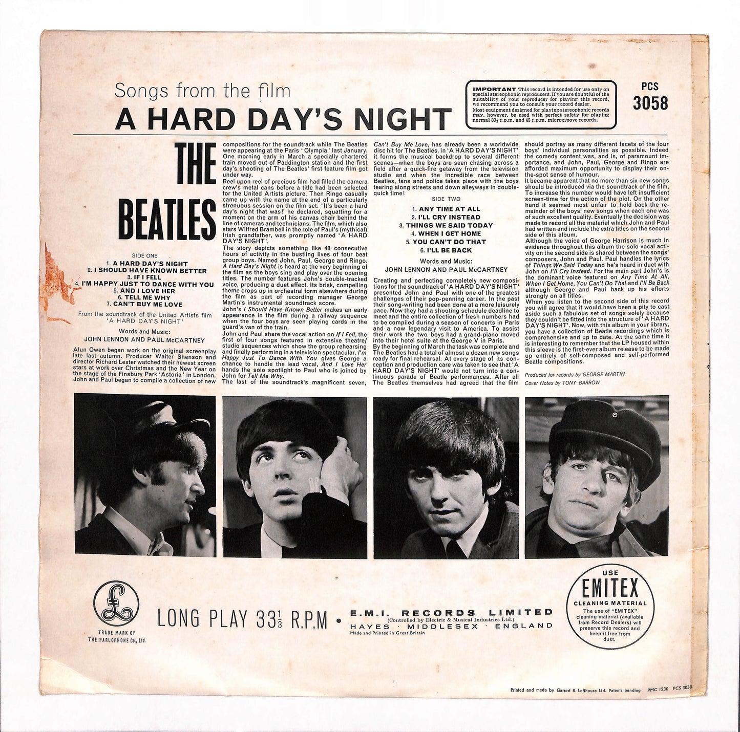 A Hard Day's Night