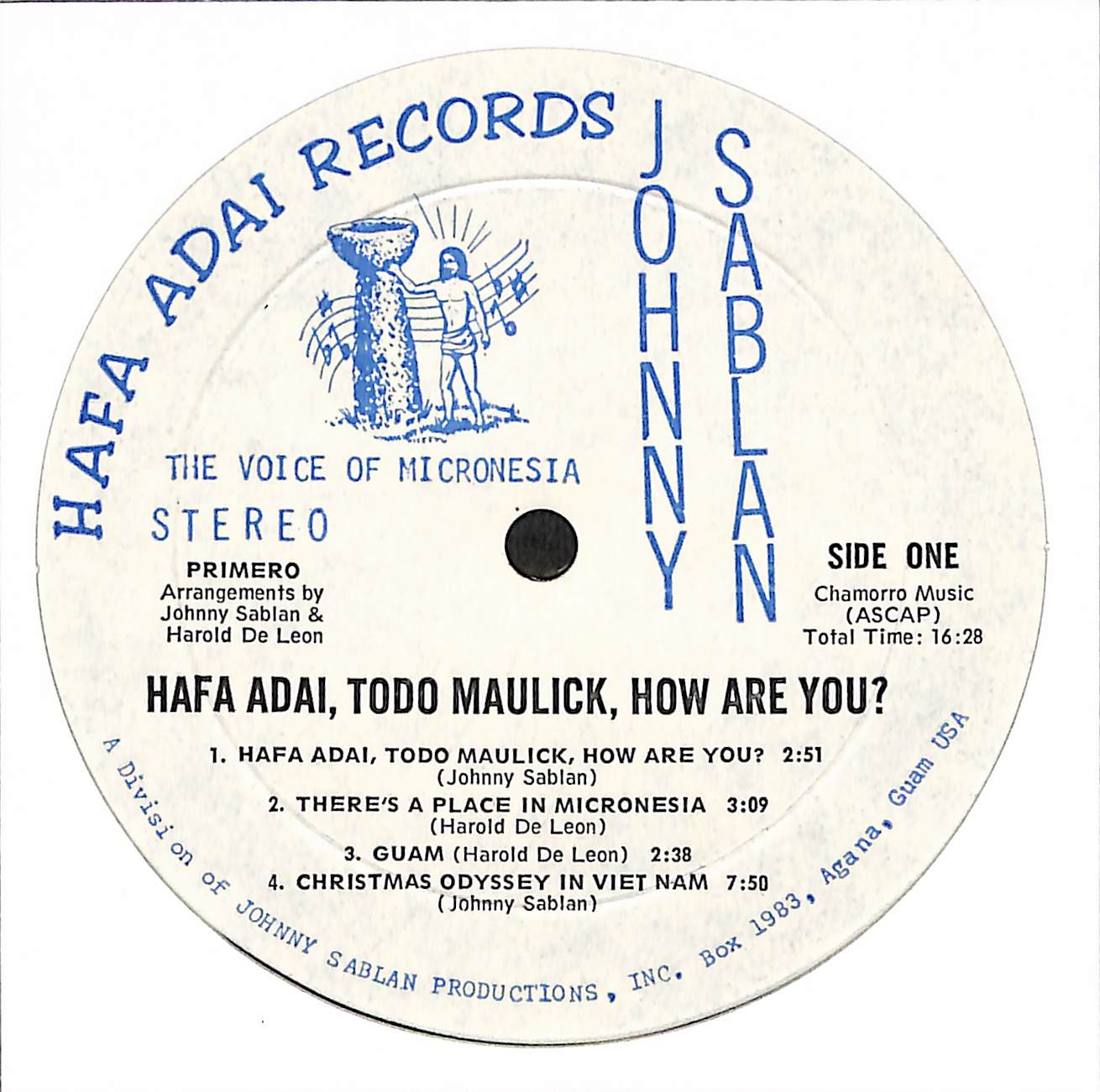 Hafa Adai, Todo Maulick (How Are You ?)