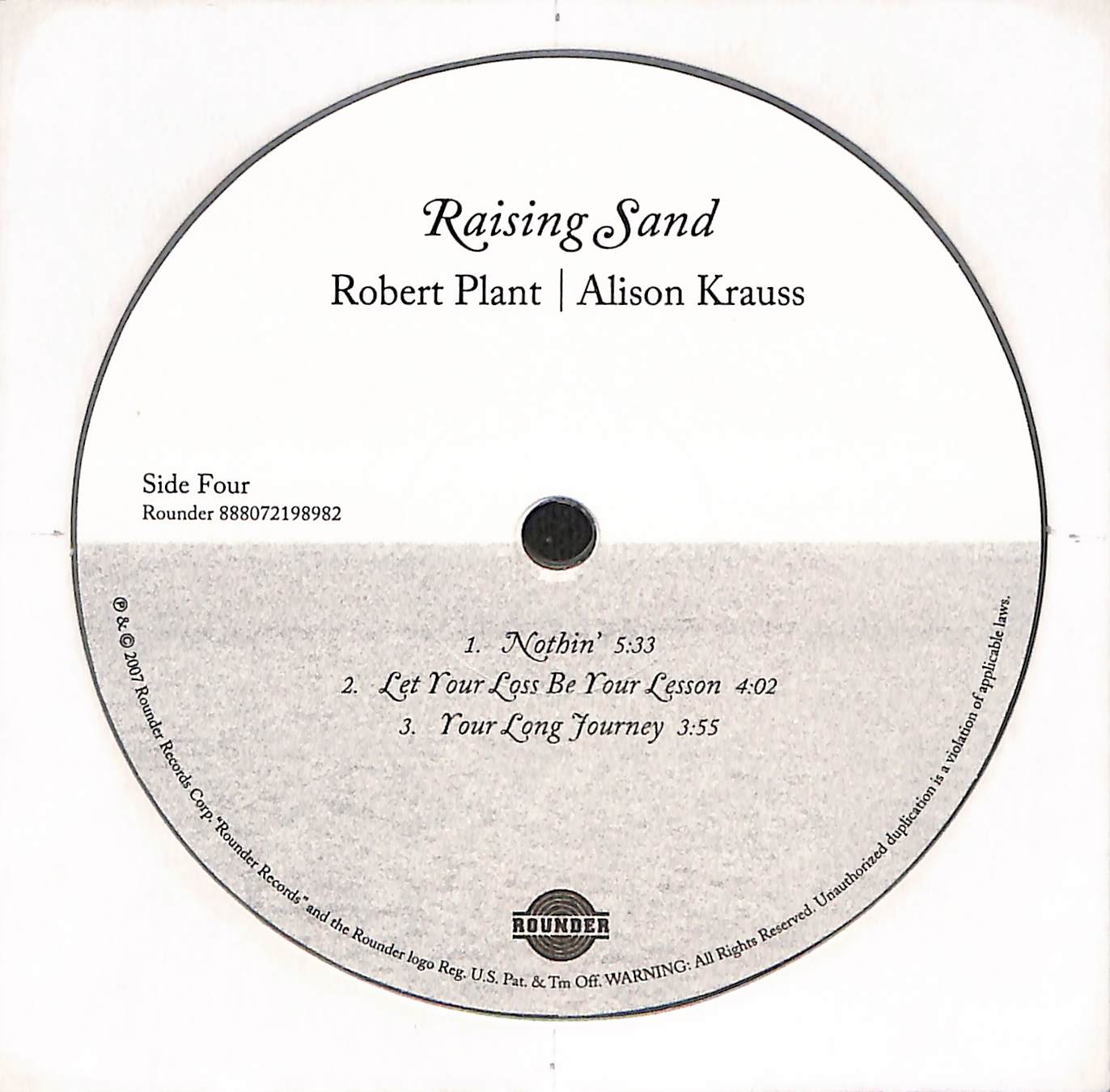 Raising Sand