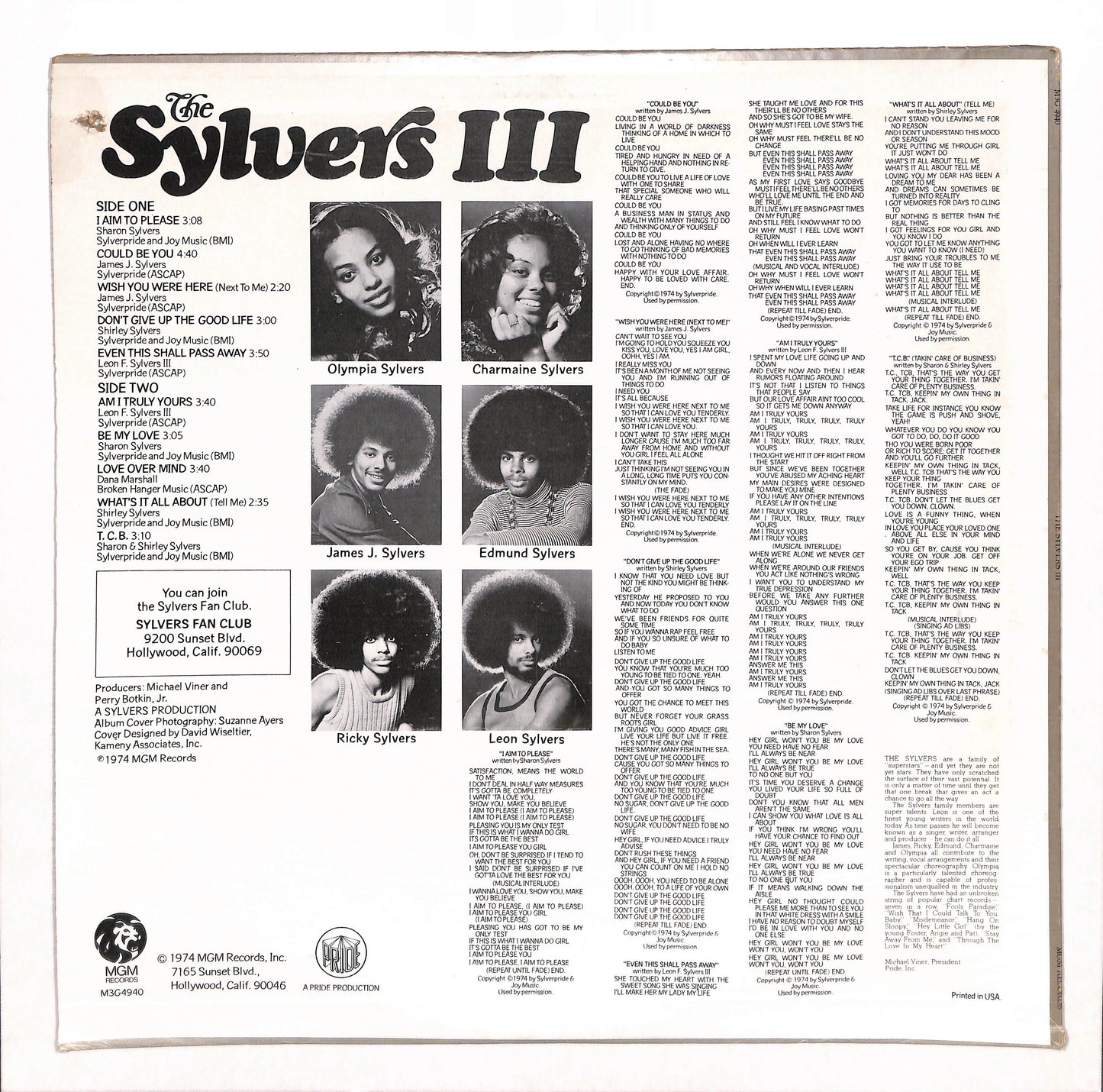 The Sylvers III