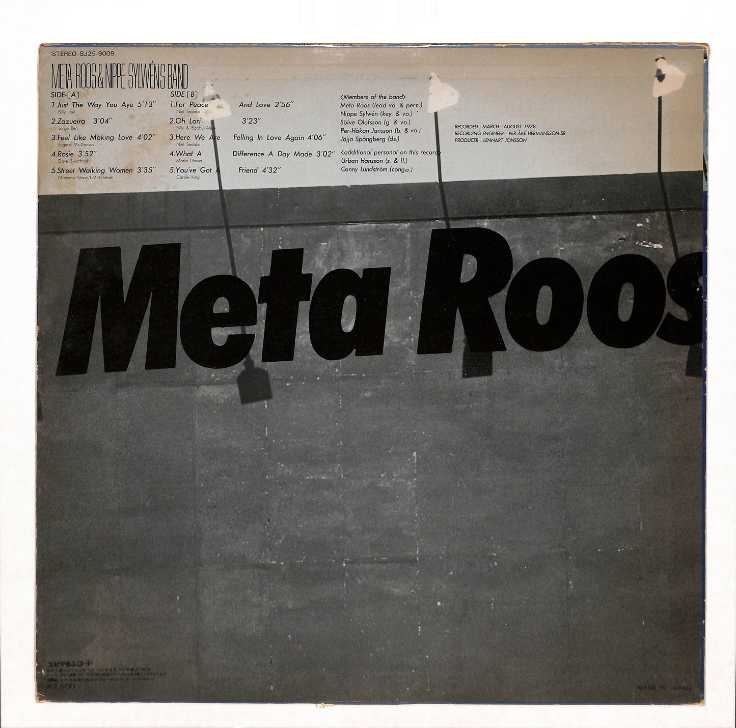 Meta Roos & Nippe Sylwéns Band