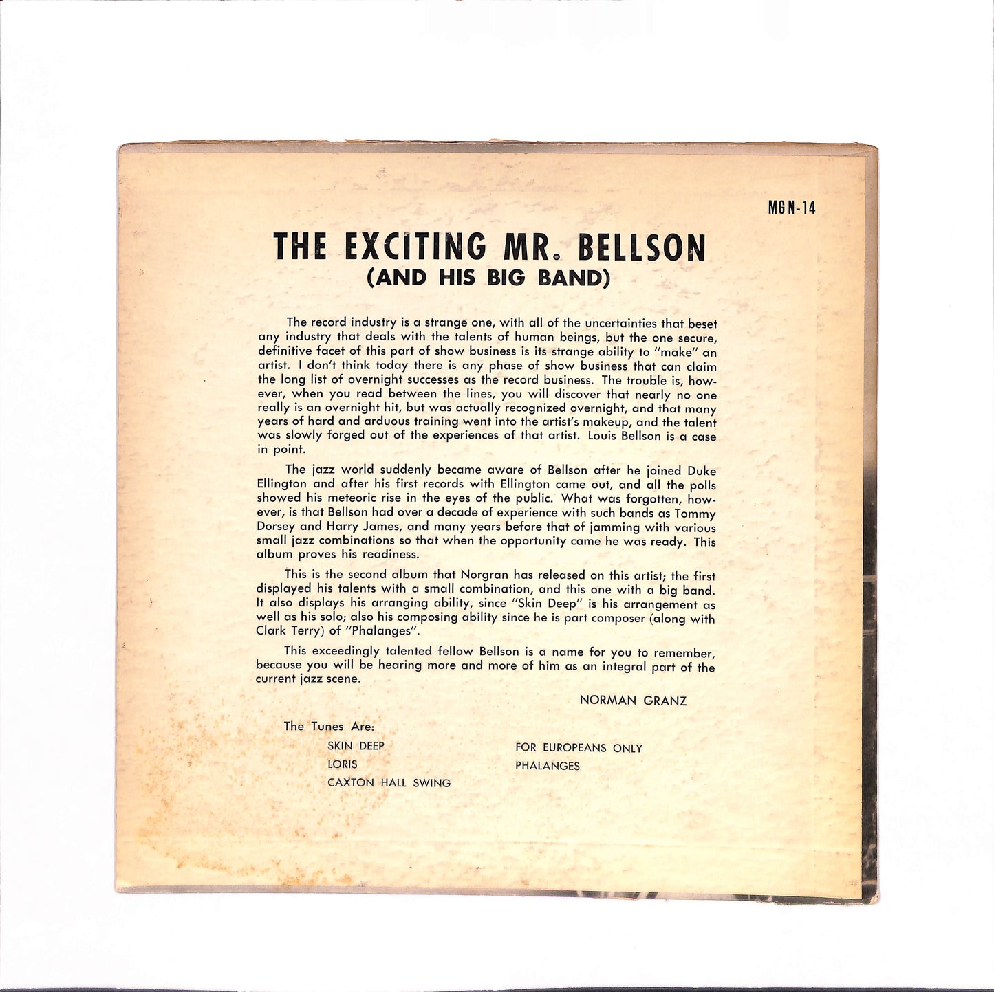 The Exciting Mr. Bellson (And His Big Band)