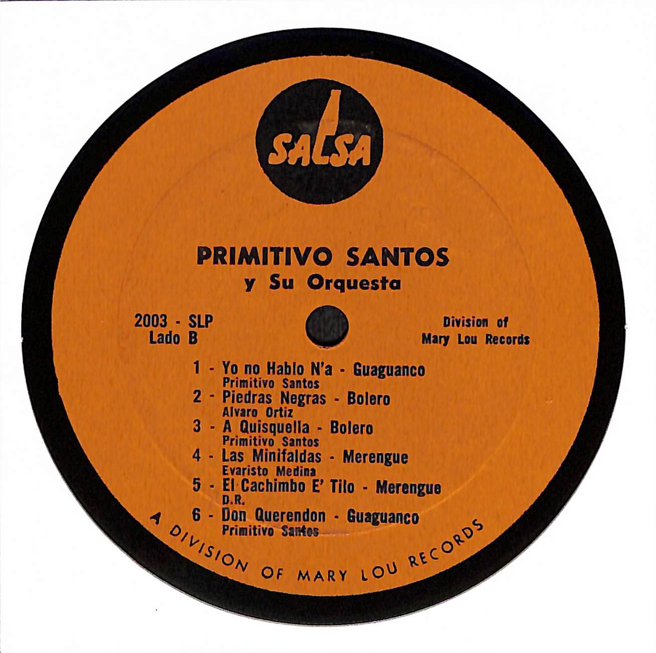 Primitivo Santos Y Su Orquesta