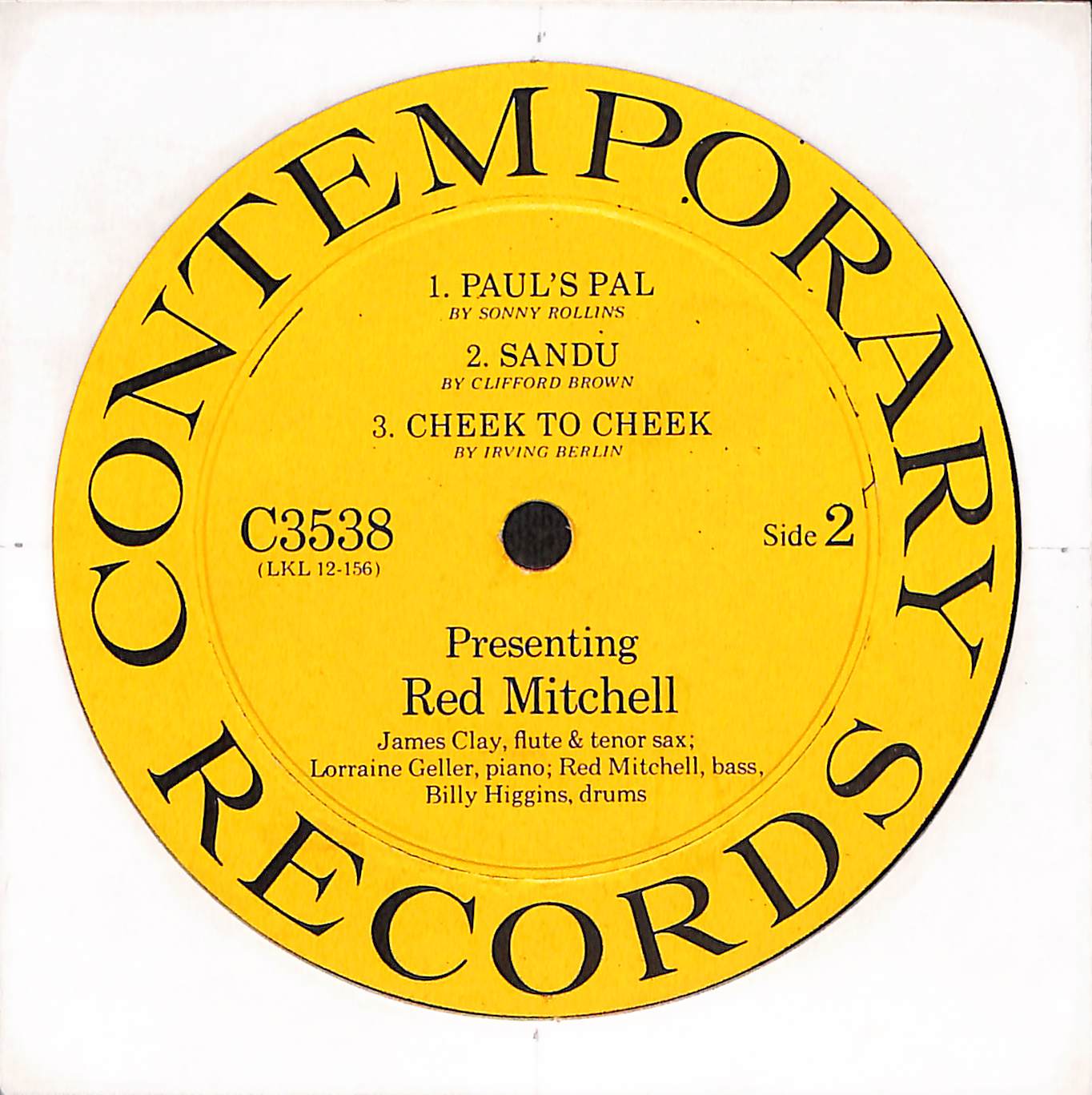 Presenting Red Mitchell