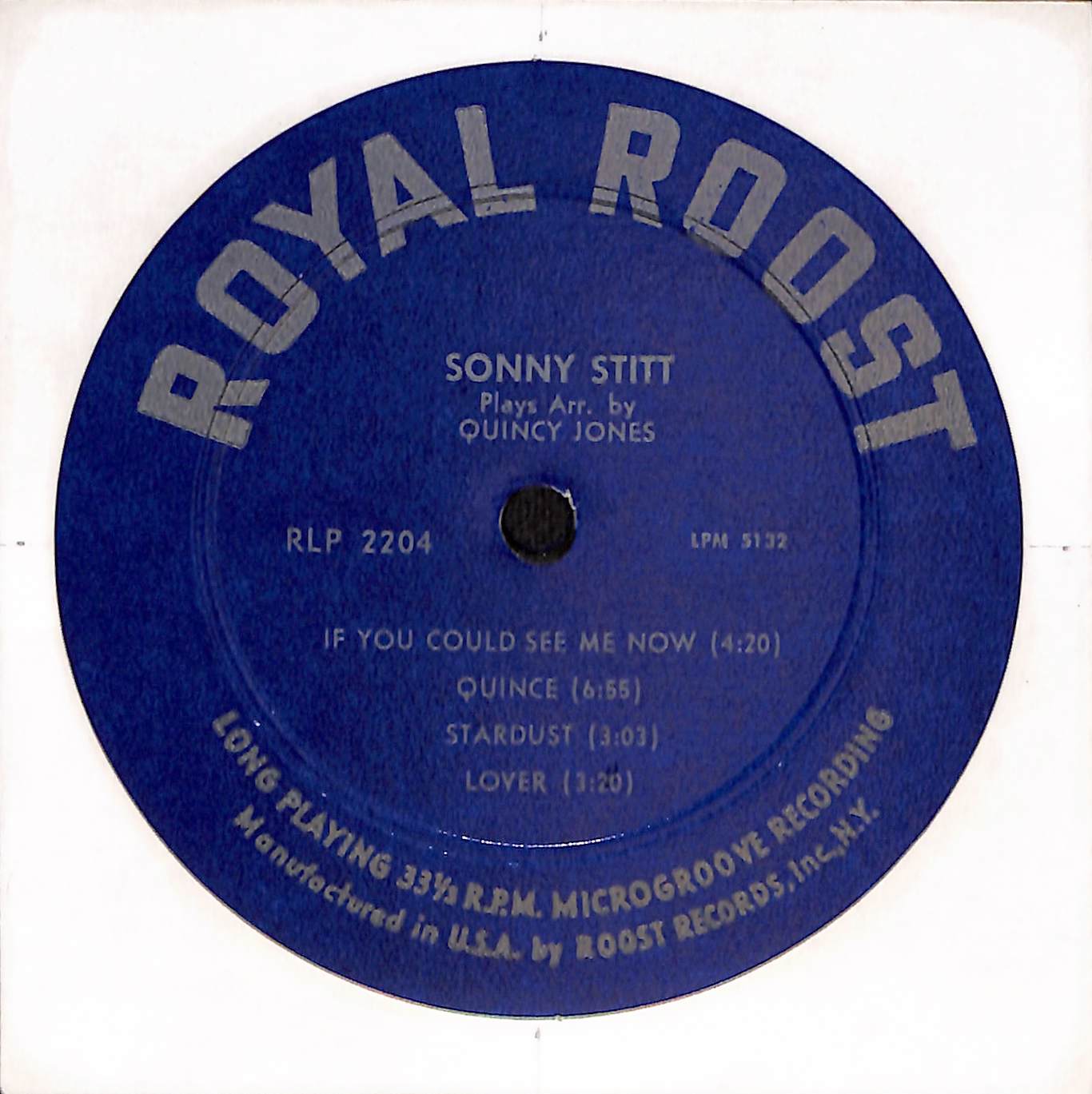 Sonny Stitt Plays Arrangements From The Pen Of Quincy Jones