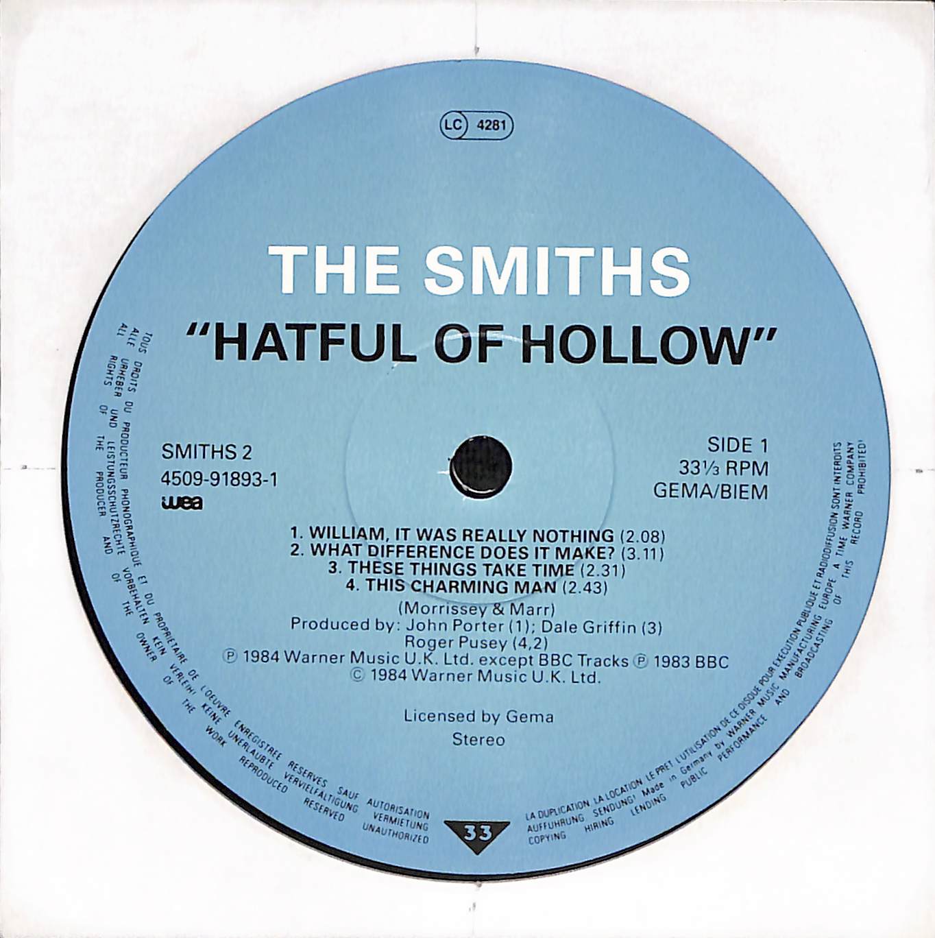 Hatful Of Hollow