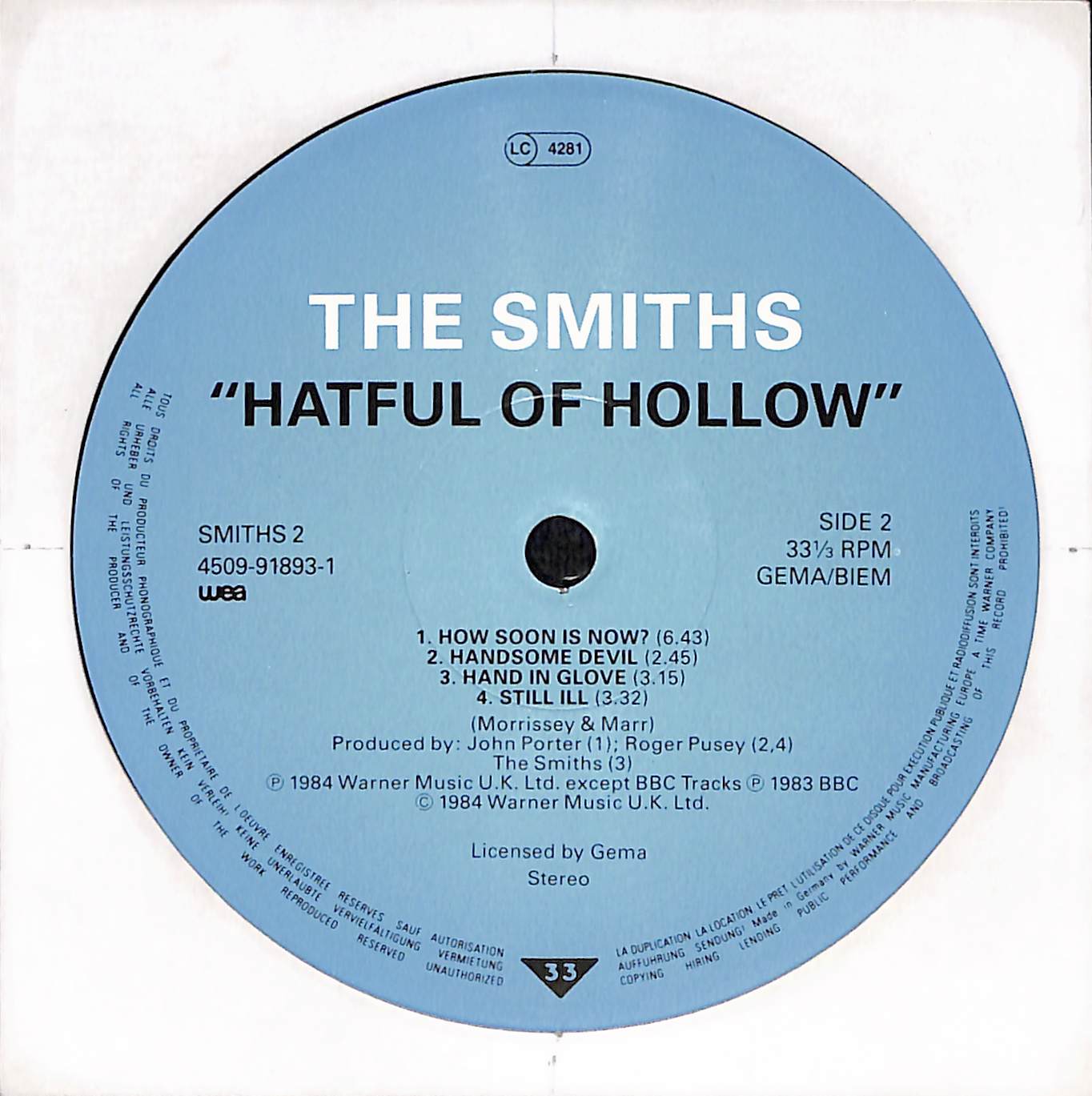 Hatful Of Hollow