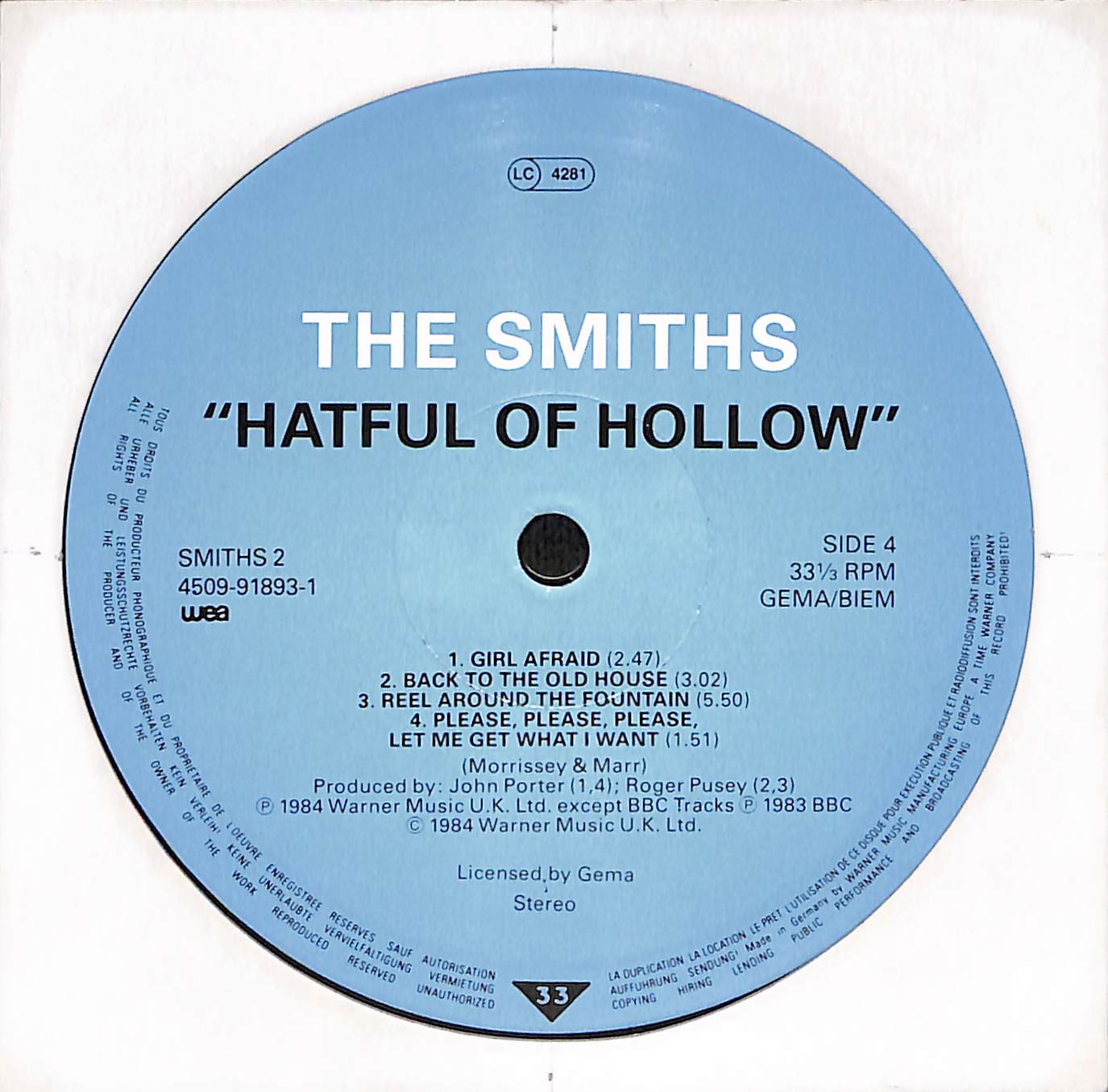 Hatful Of Hollow