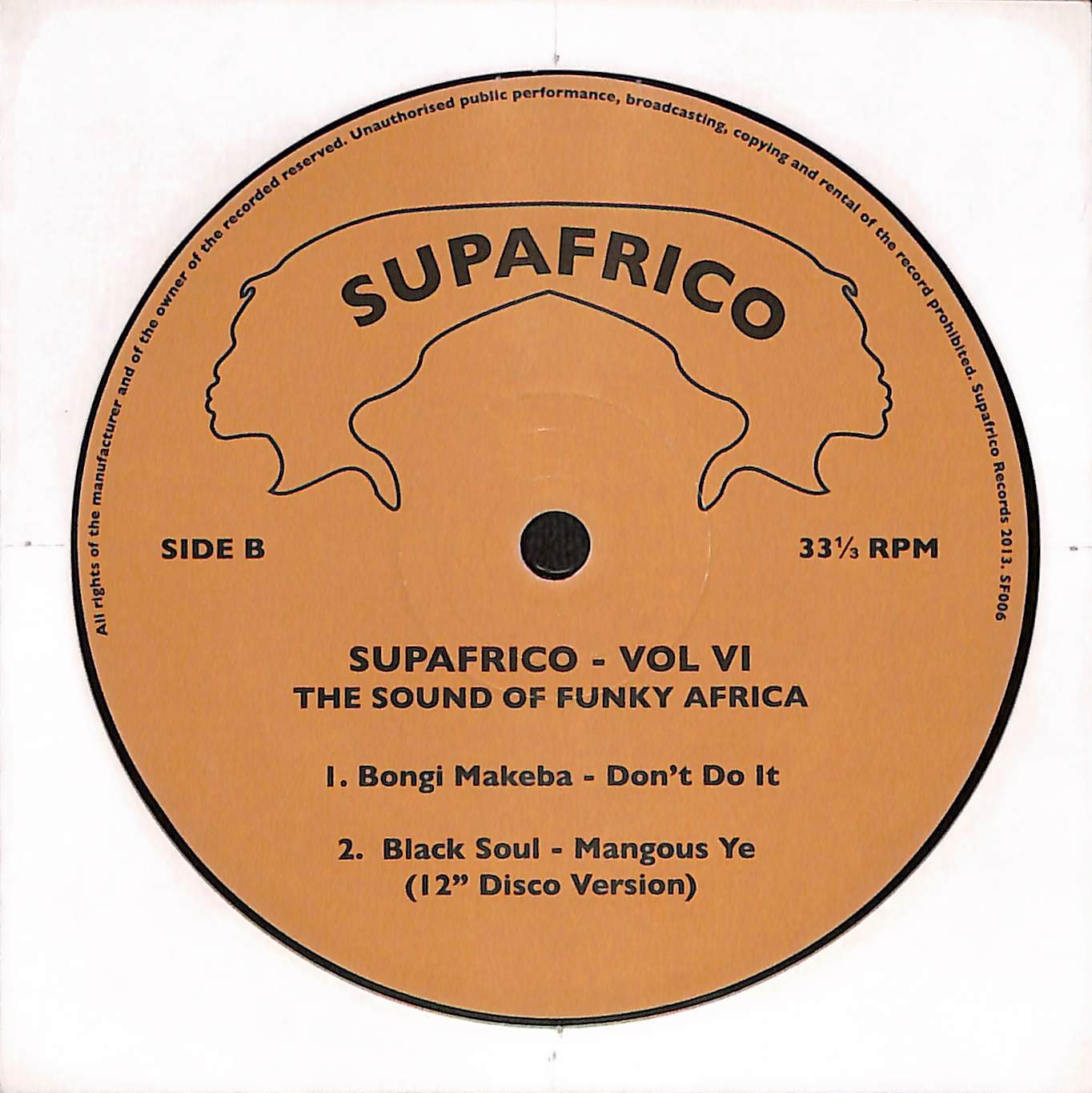 Supafrico - Vol VI - The Sound Of Funky Africa