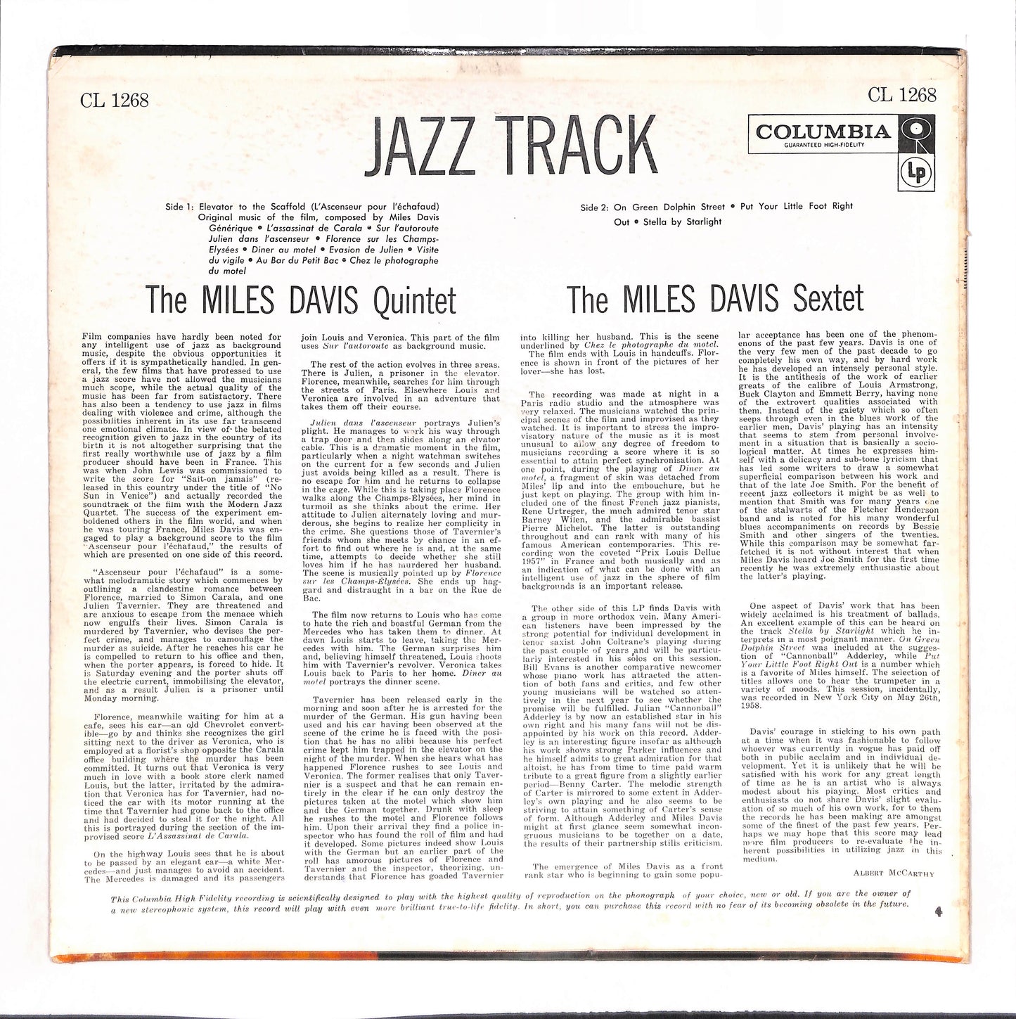 Jazz Track