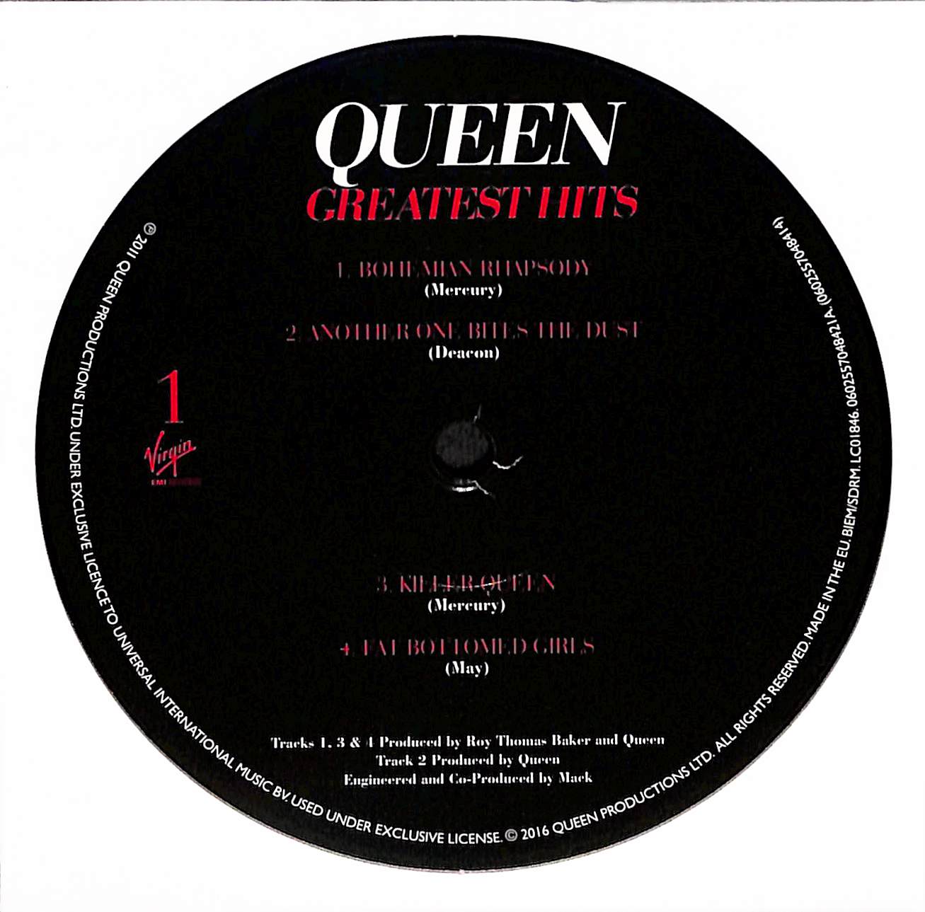 Greatest Hits Walmart Exclusive Red / White vinyl