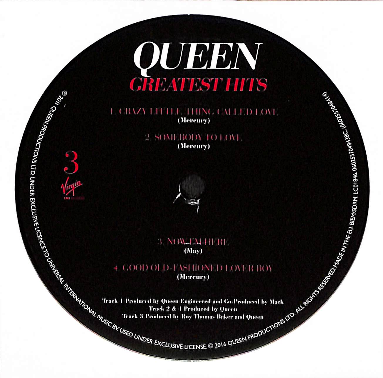 Greatest Hits Walmart Exclusive Red / White vinyl