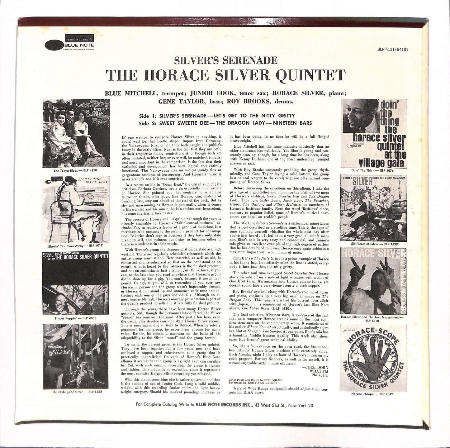 Silver's Serenade