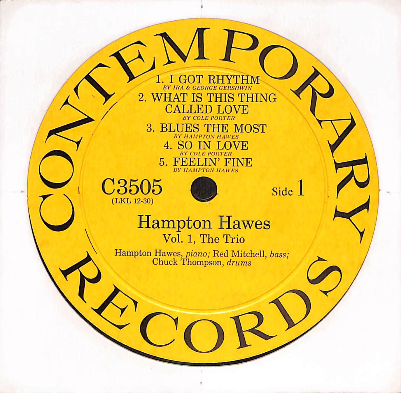 Hampton Hawes Vol. 1: The Trio