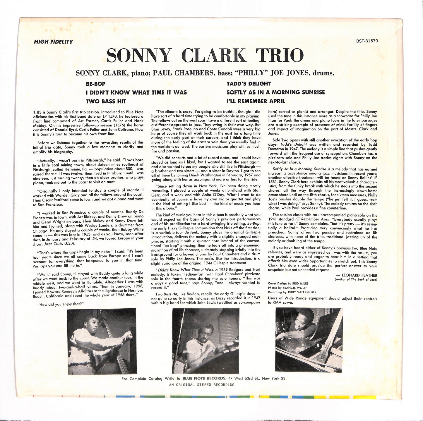 Sonny Clark Trio