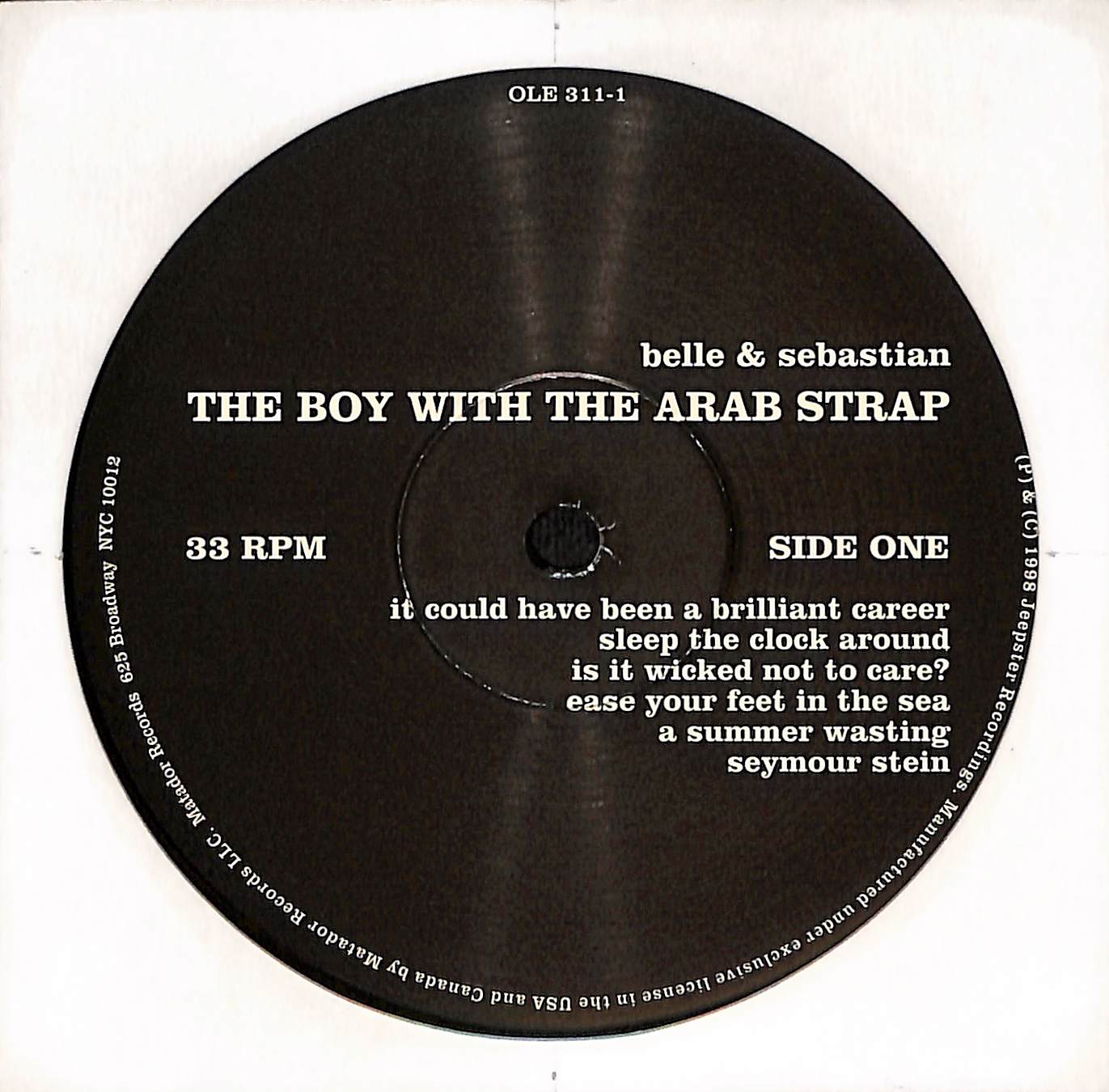 The Boy With The Arab Strap