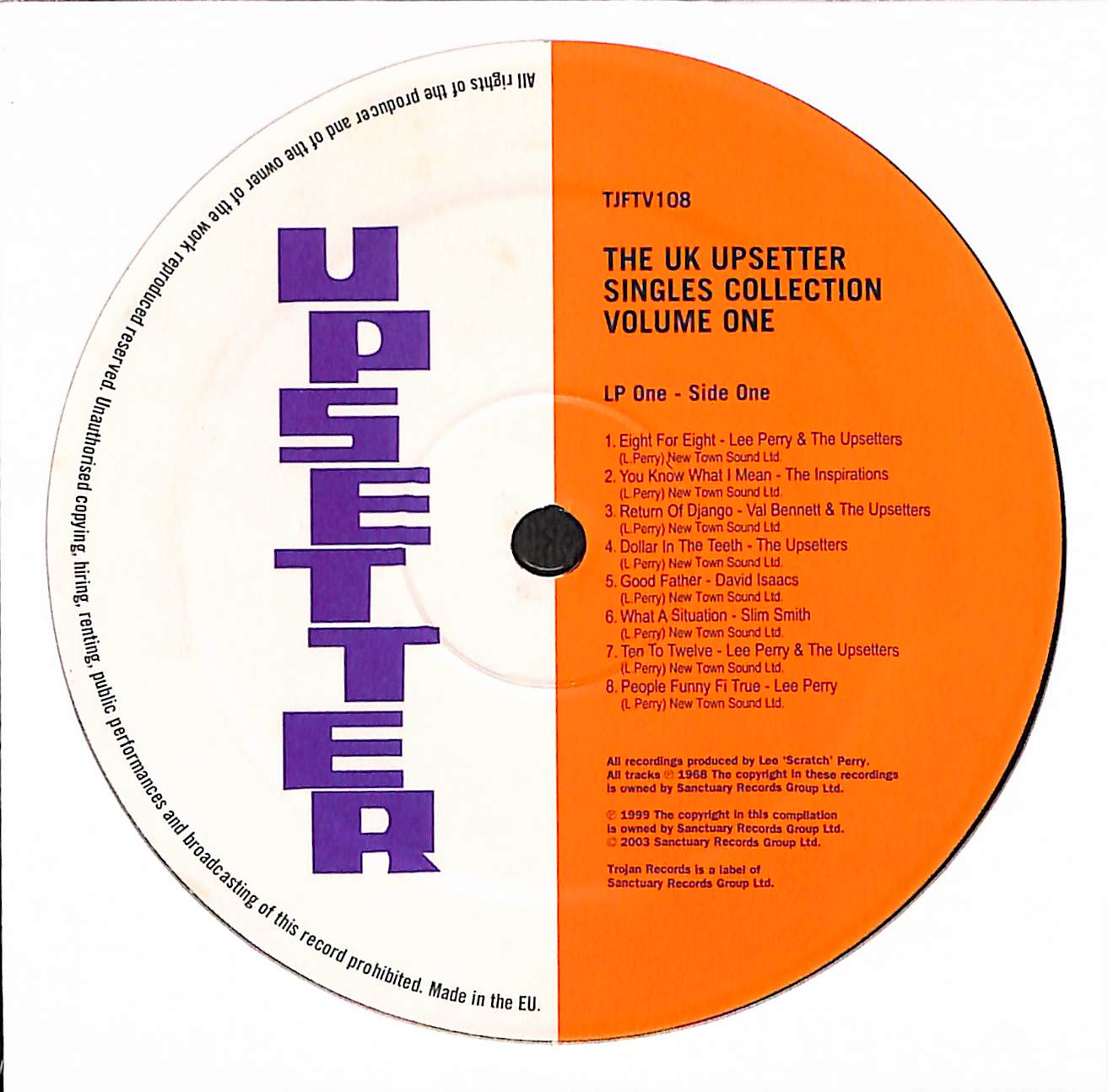 The Complete UK Upsetter Singles Collection Volume 1