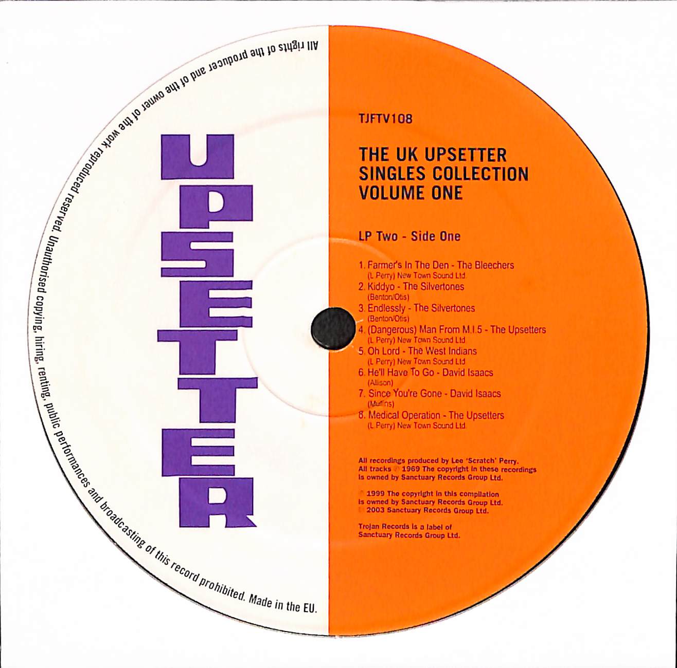 The Complete UK Upsetter Singles Collection Volume 1