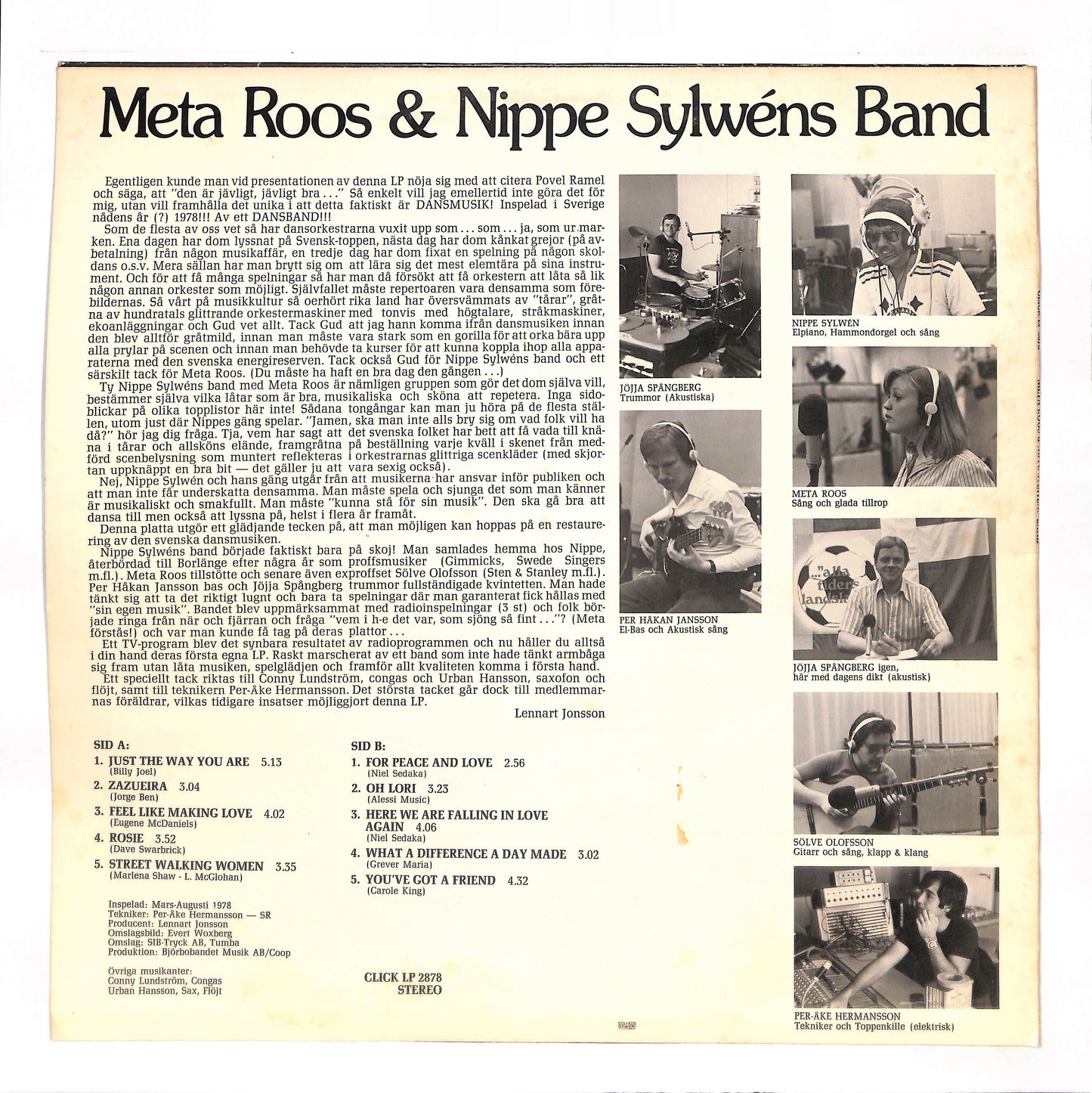 Meta Roos & Nippe Sylwéns Band