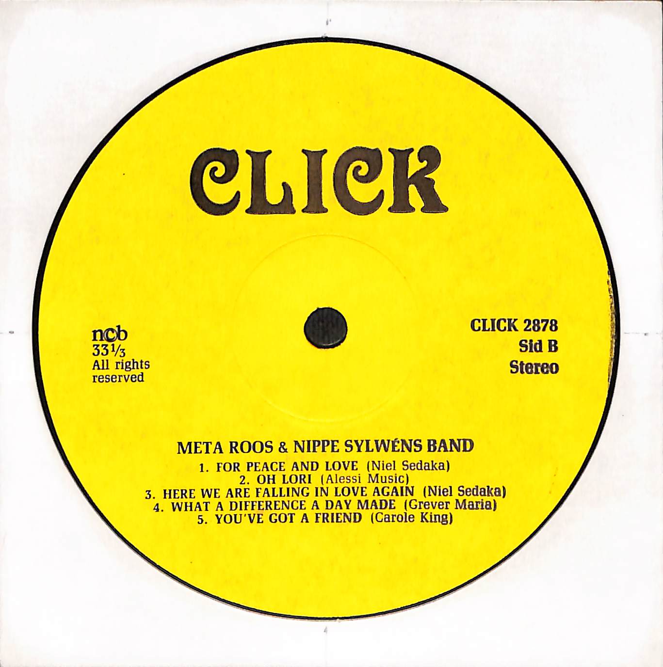 Meta Roos & Nippe Sylwéns Band