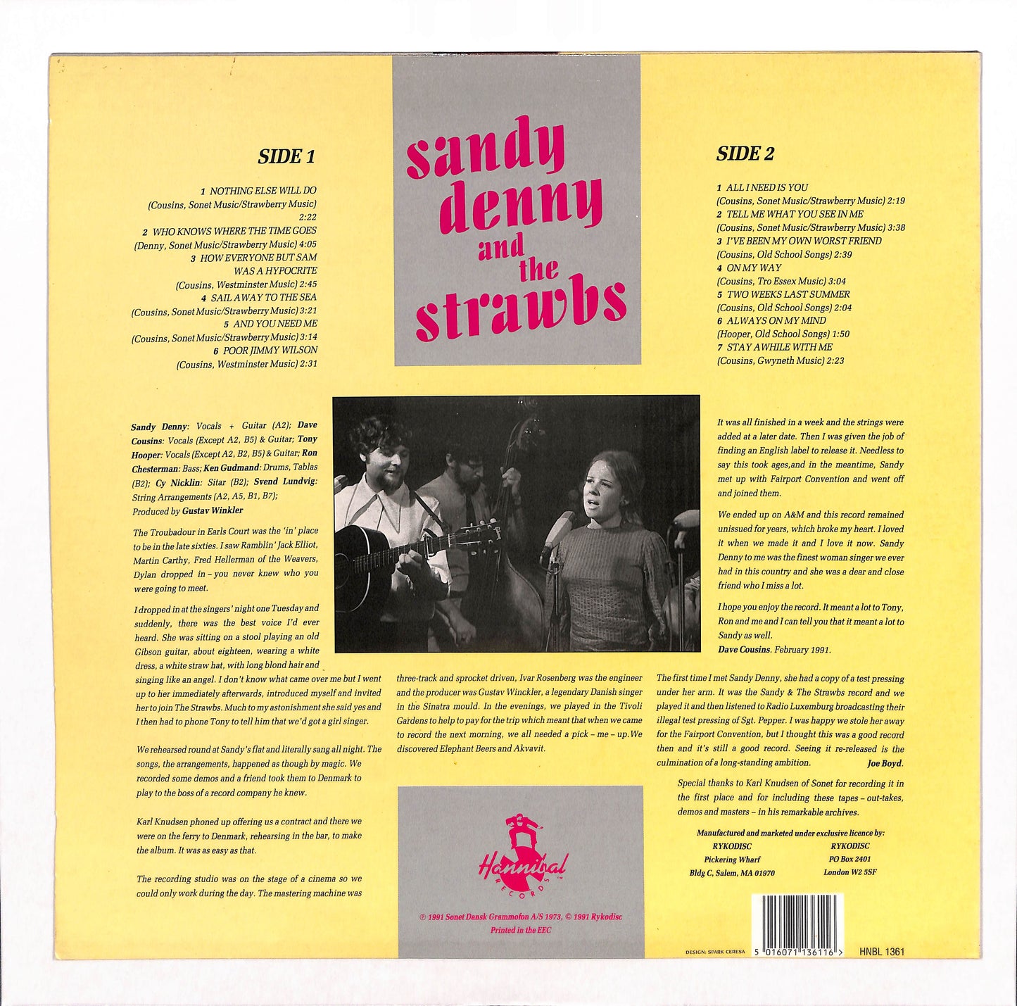 Sandy Denny And The Strawbs