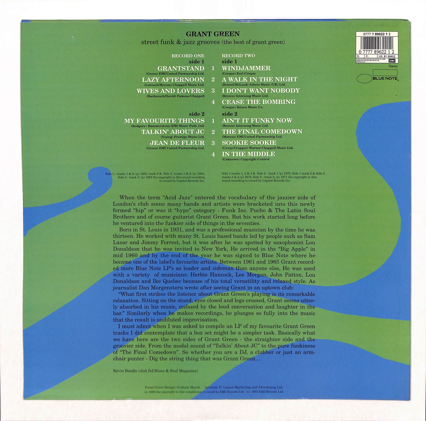 Street Funk & Jazz Grooves (The Best Of Grant Green)