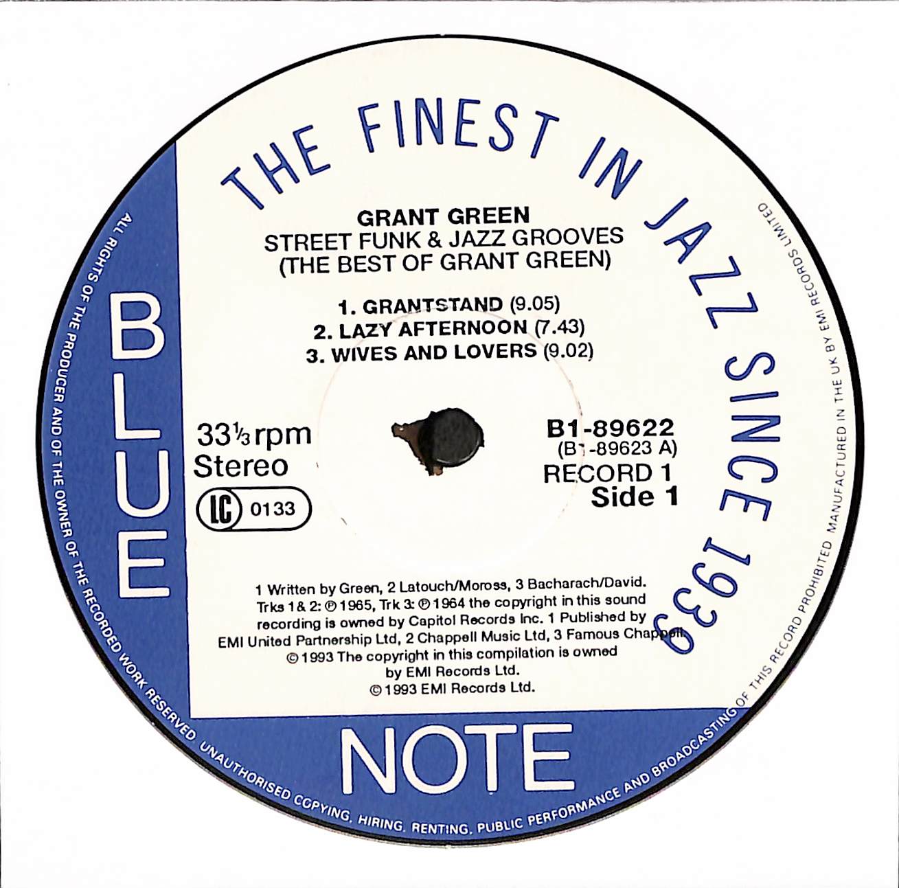 Street Funk & Jazz Grooves (The Best Of Grant Green)