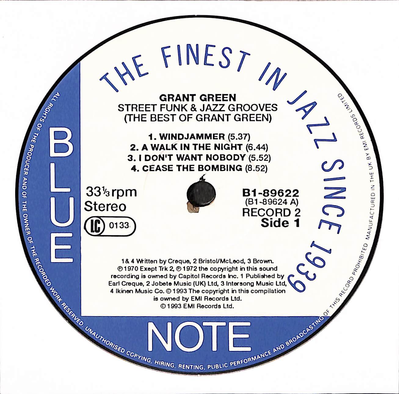 Street Funk & Jazz Grooves (The Best Of Grant Green)
