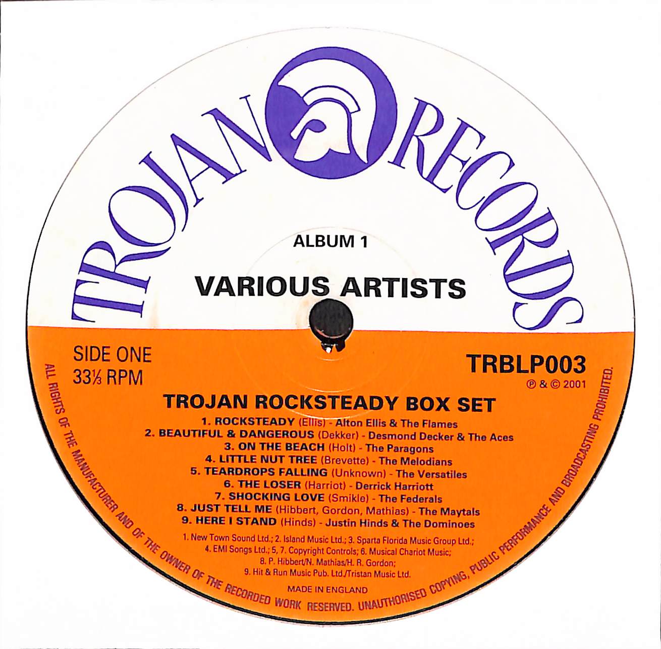 Trojan Rocksteady Box Set