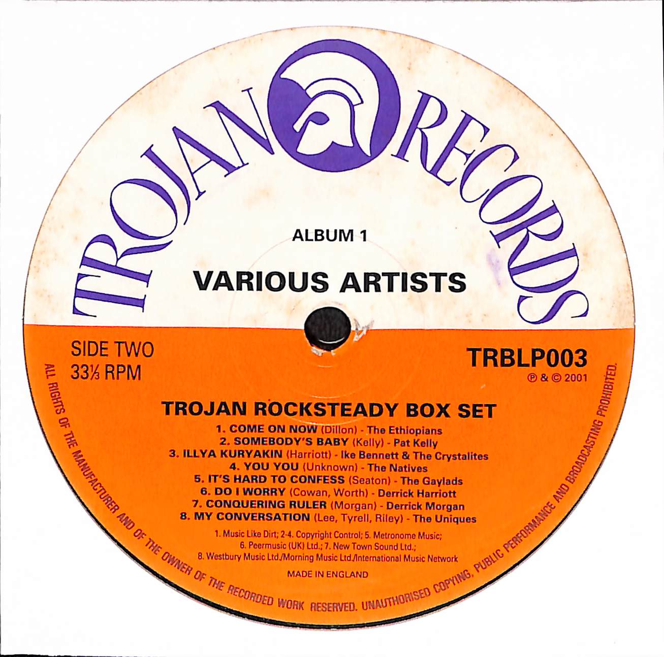 Trojan Rocksteady Box Set