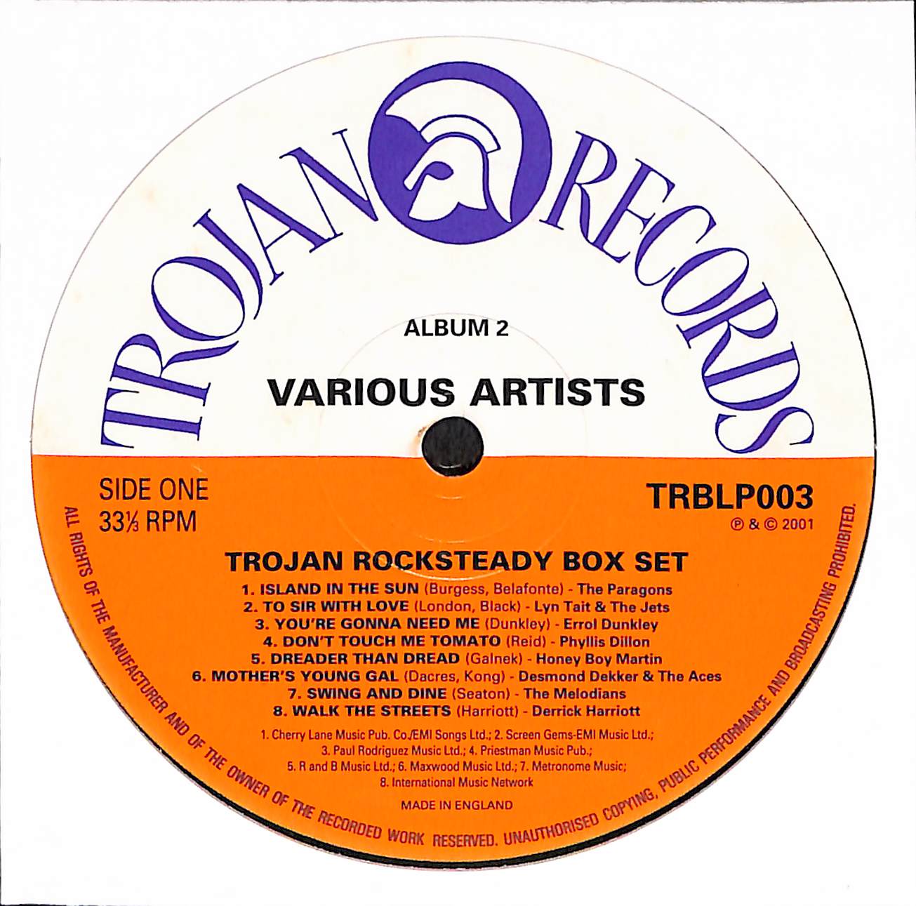 Trojan Rocksteady Box Set