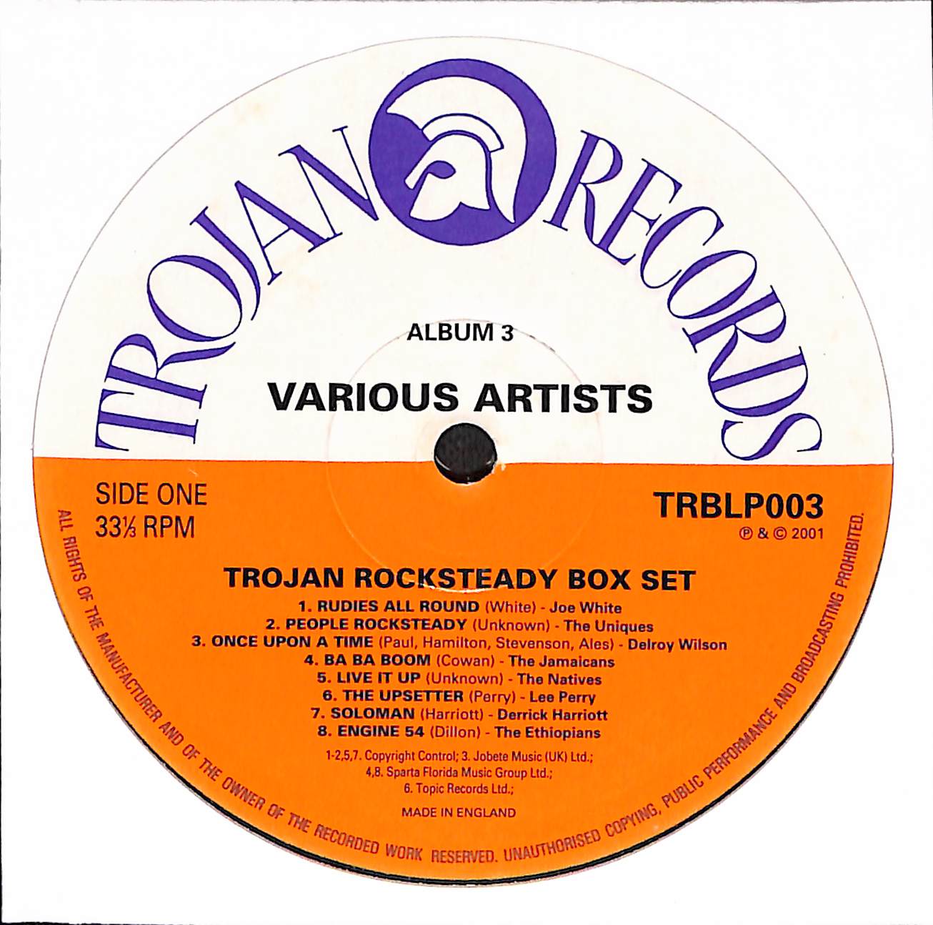 Trojan Rocksteady Box Set