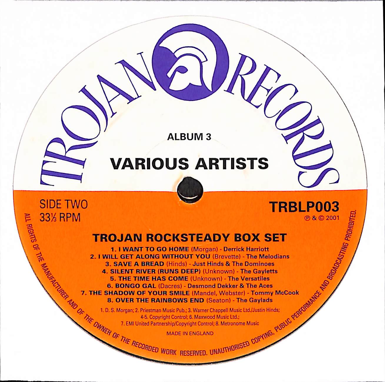 Trojan Rocksteady Box Set