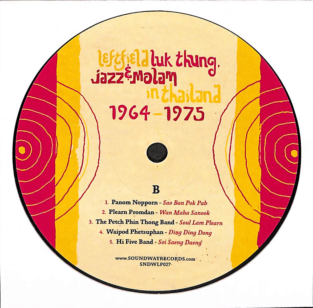 The Sound Of Siam (Leftfield Luk Thung, Jazz & Molam In Thailand 1964-1975)