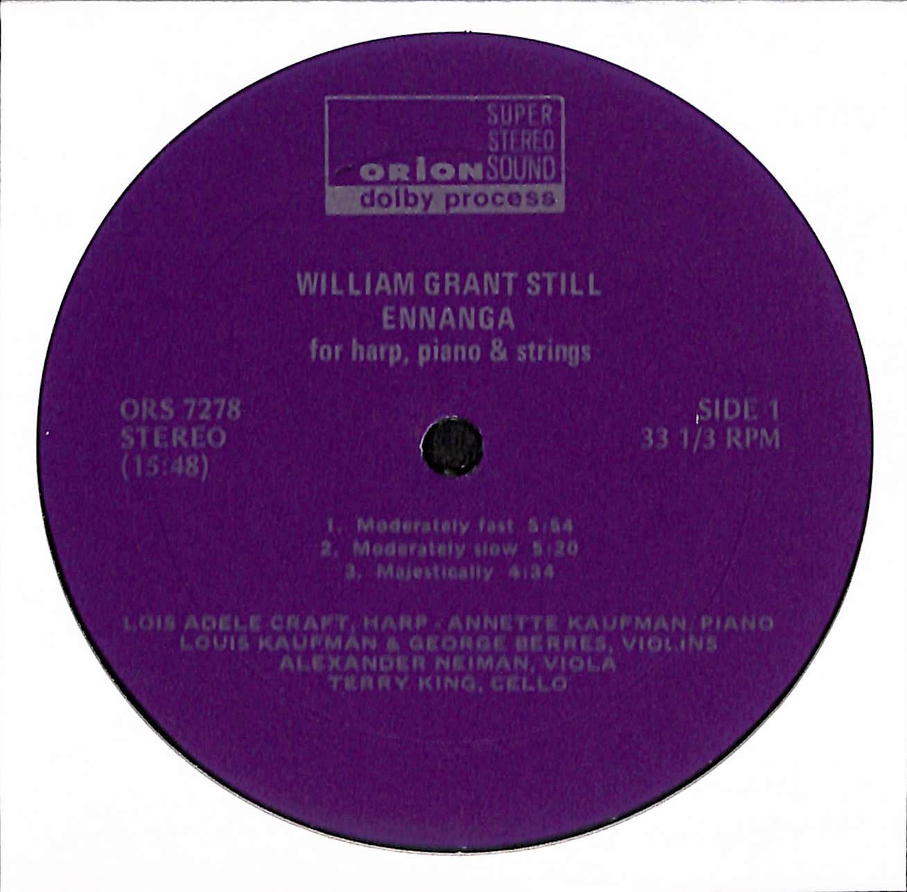 The Music Of William Grant Still