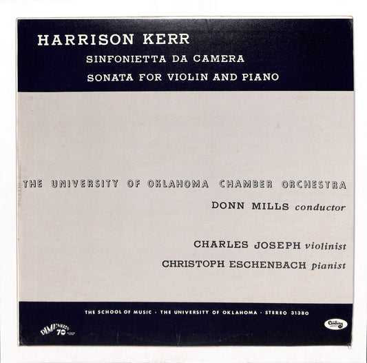 Sinfonietta Da Camera / Sonata For Violin And Piano